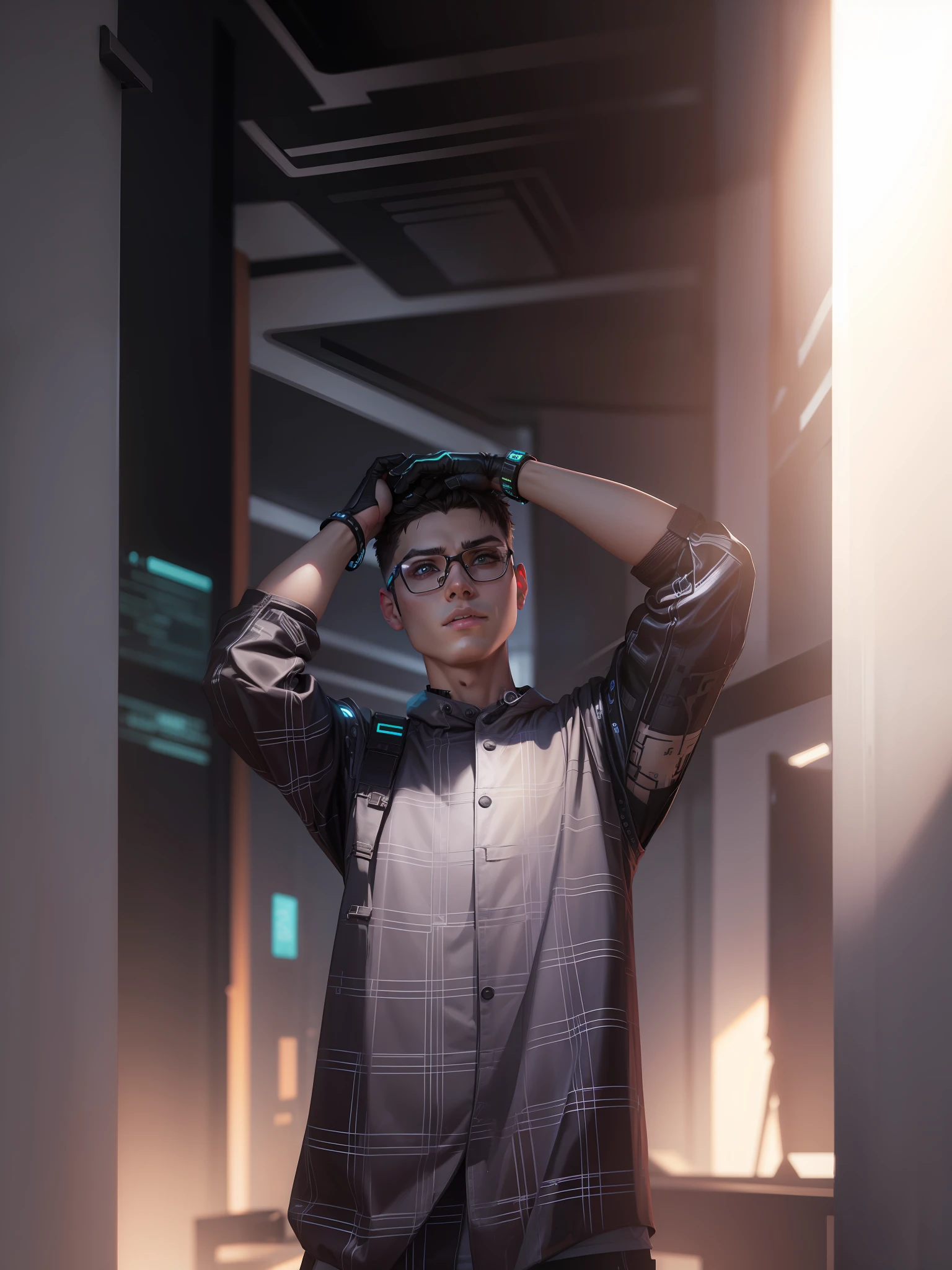 Change background cyberpunk cute boy , realistic face , High quality realistic ,8k ultra realistic,,