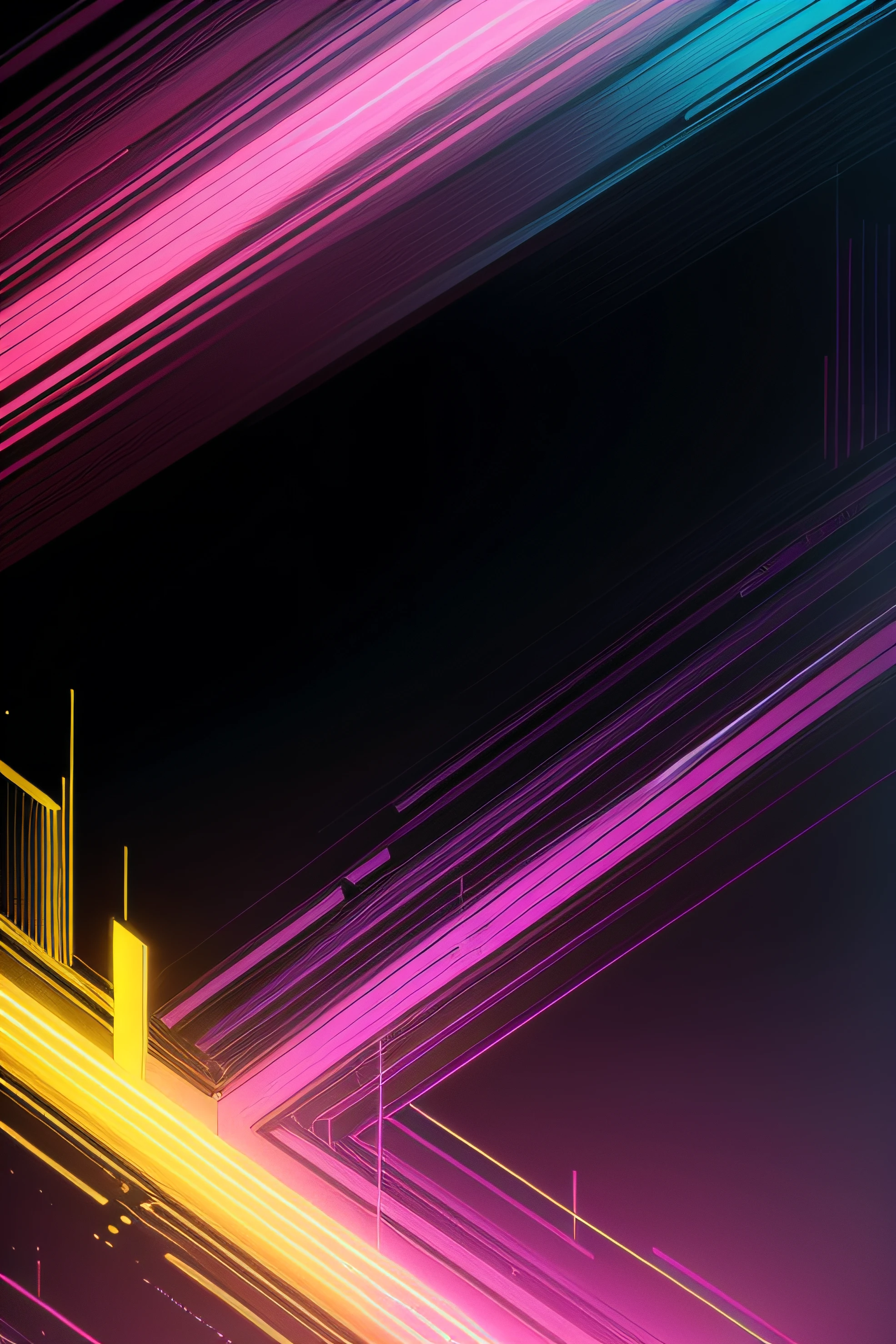 fundo abstrato com luzes neon, usar essas cores
#193C40 #2E5902 #214001 #D96941 #A62B1F