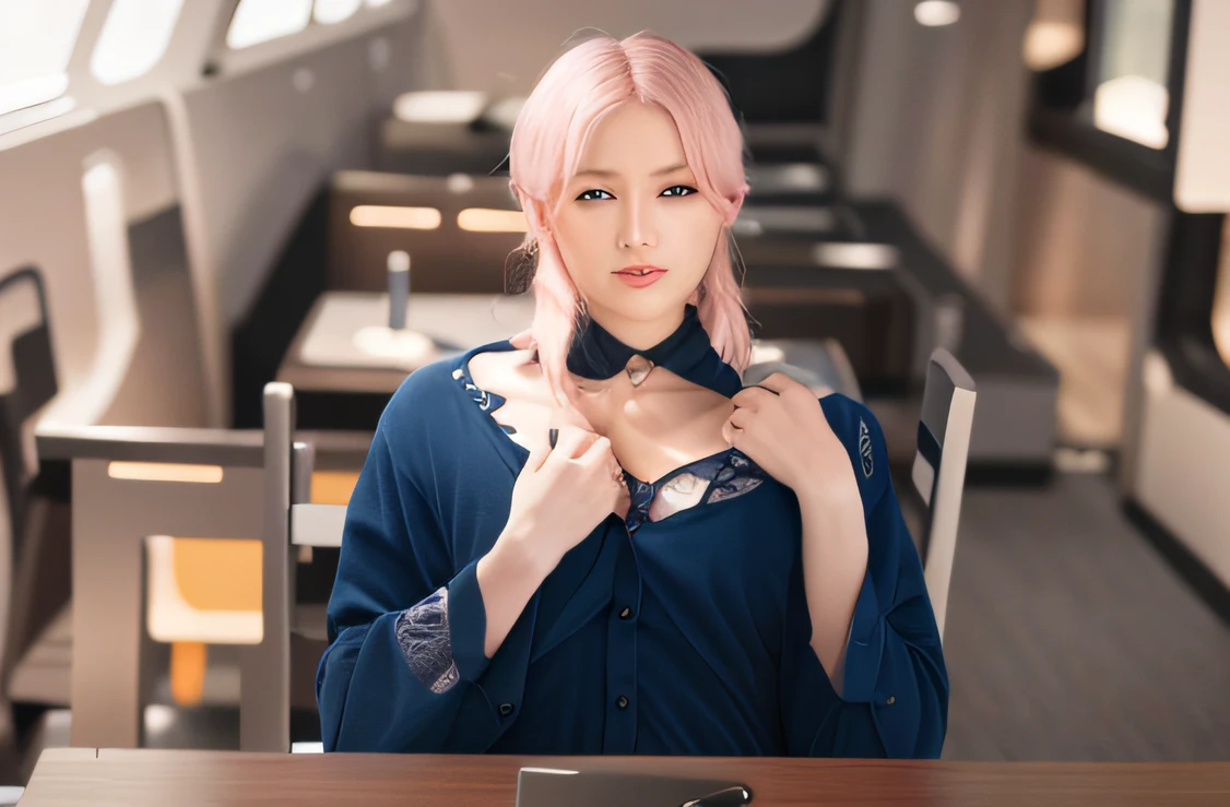 photograph realistic,(wearing an sexy underwear:1.2),(Gaze from a distance:1.2),Full set of accessories,choker necklace,Soft makeup,instagram(realisticlying,A high resolution:1.2),looking at viewert,(cute face:1.15)(8k,RAW photos,best qualtiy,tmasterpiece:1.2),(realisticlying,realisticlying:1.17),(Sharp focus:1.2),profesional lighting,photon maping、Radio City、physically-based renderingt,(paleskin:1.2),(mediuml breasts:1.2),eBlue eyes,(with pink hair:1.2),realisticlying,(tmasterpiece:1.25),(best qualtiy:1.25),(shiny skins),(Redlip,Smudge:1.15),(being thin,is shy:1.2),(the setting sun:1.15),do lado de fora,