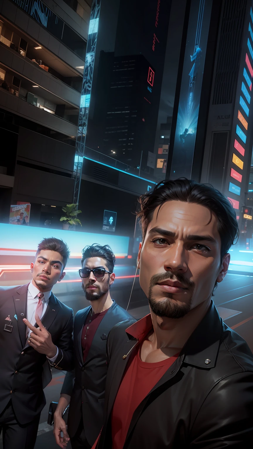 Change background,realface man,cool dress