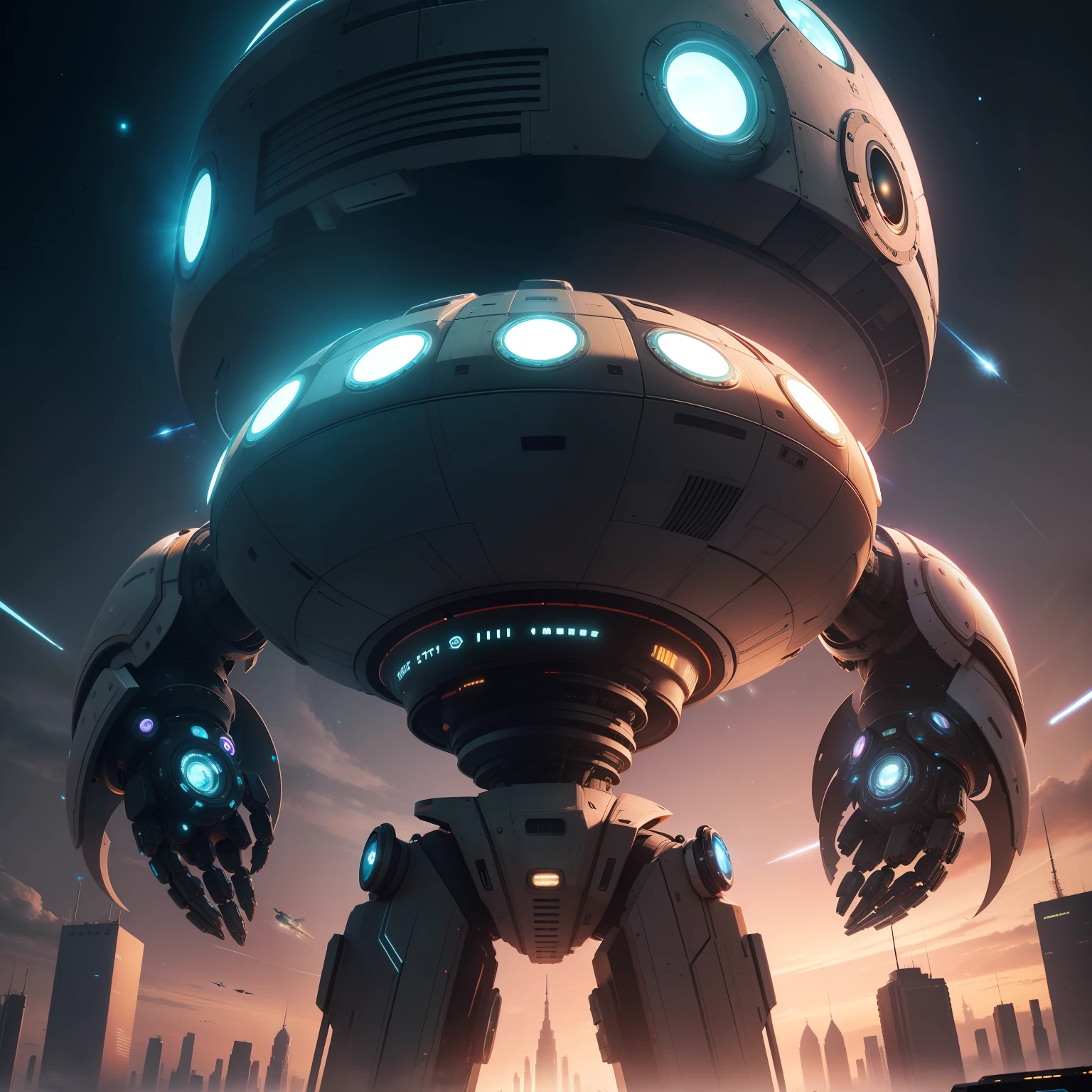 Future cityscapes
Starship in space
Robot-human interaction
Fantastic alien creatures
Super intelligent mechanical assistant
Machines that travel through time and space
An innovative scene for future technologies
The intersection of virtual reality and the real world
Highly intelligent intelligent lifeforms
Artificial intelligence explores uncharted territory