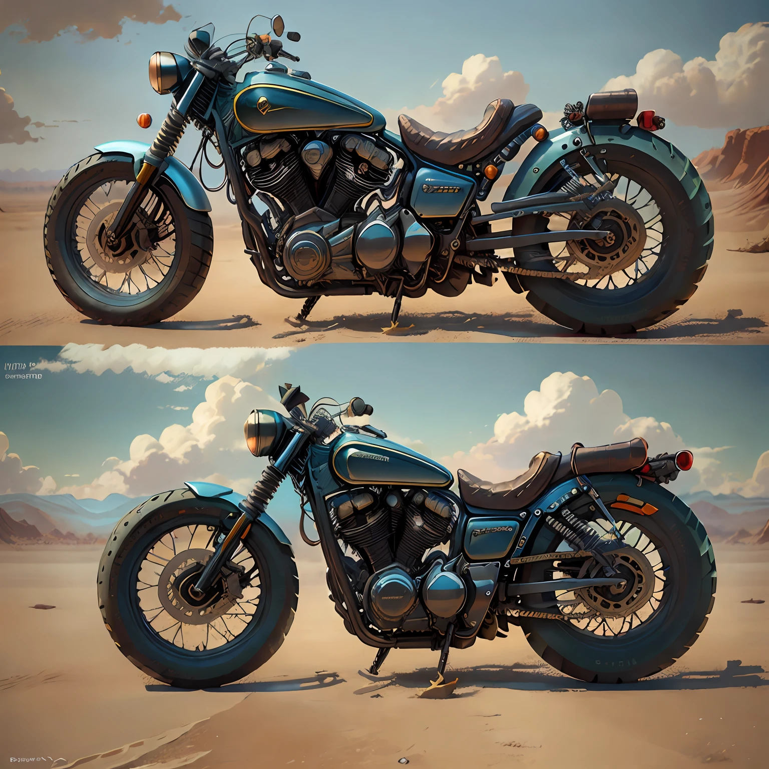HONDA SHADOW |,Vista Total Mad Max CogPunkAI ,Cores 64 k, ((PRETA)portanto,4D ,