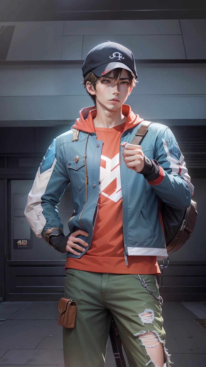 Anime, 1boy, Hero mobile legend, realistic, 4k quality