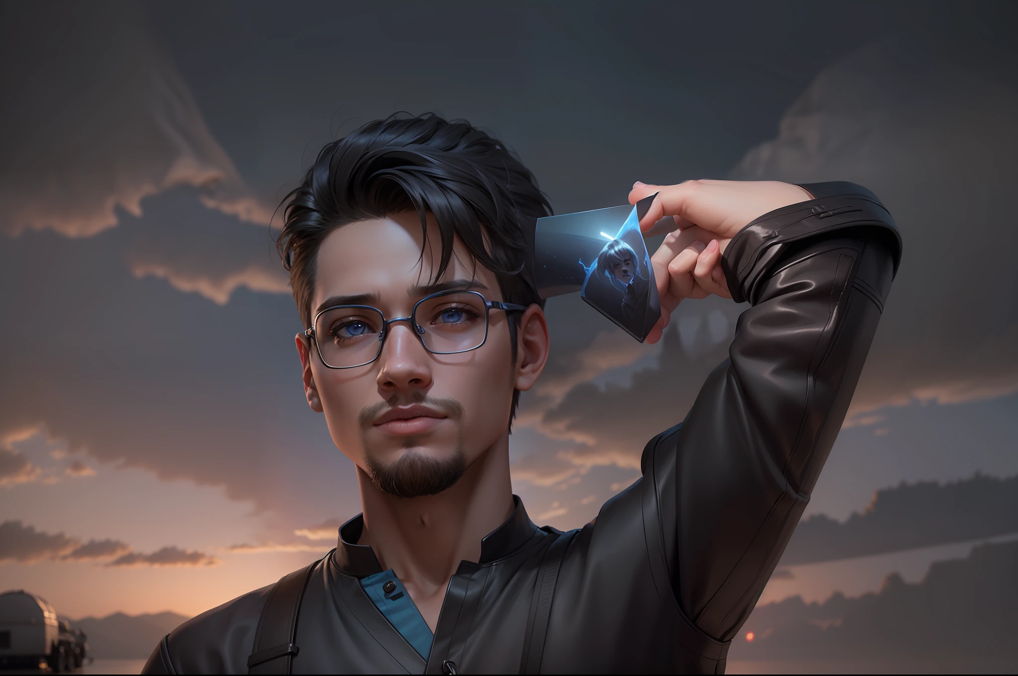 A realistic avatar of a boy ,Create an incredibly lifelike and detailed AI avatar that faithfully captures my physical appearance, including my facial features, hair color and style, clothing, and eye color from the uploaded picture. Ensure that every aspect of the avatar reflects the realism and artistic excellence of the original photo.
