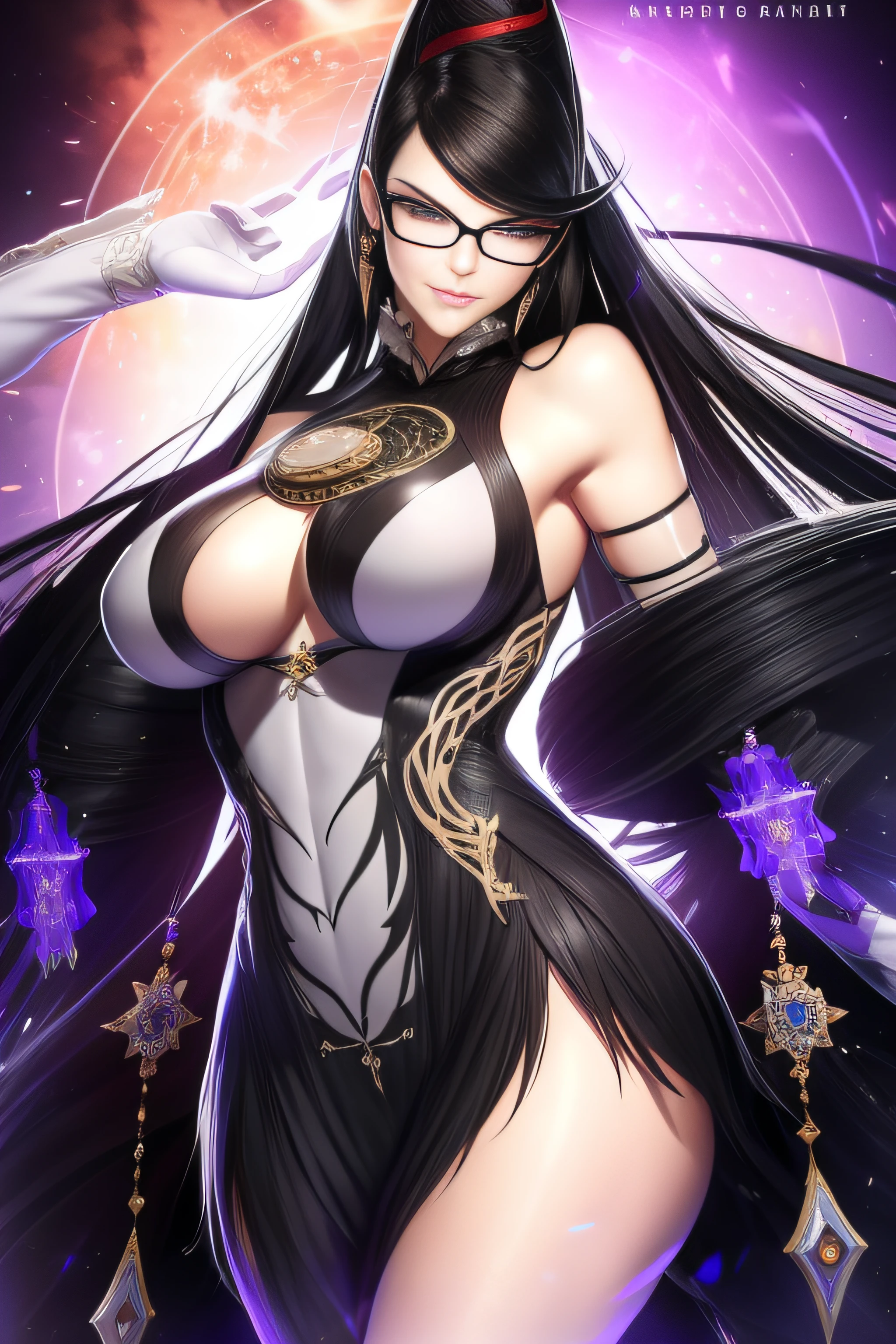 big breasts beautiful, k hd, realisticlying, Perfect litthing, 详细的脸, Detailed body, 独奏,Bayonetta、 Mature woman,1female,独奏,brunette color hair,white skinned,Pale skin,underboobs,Light_Smile,B - Excellent,Porcelain dress,Cross your arms,full bodyesbian,exteriors,natta,Dynamic posture,nipple tassels、((Hands behind your back)),clear detailed face、((Illegal oral cavity、Straight teeth、You can see it in your mouth))((Light frown,Be red in the face)),shiny skins,dent in the skin,realisticlying,tmasterpiece,highest quality,A high resolution,Telefocal、From below、