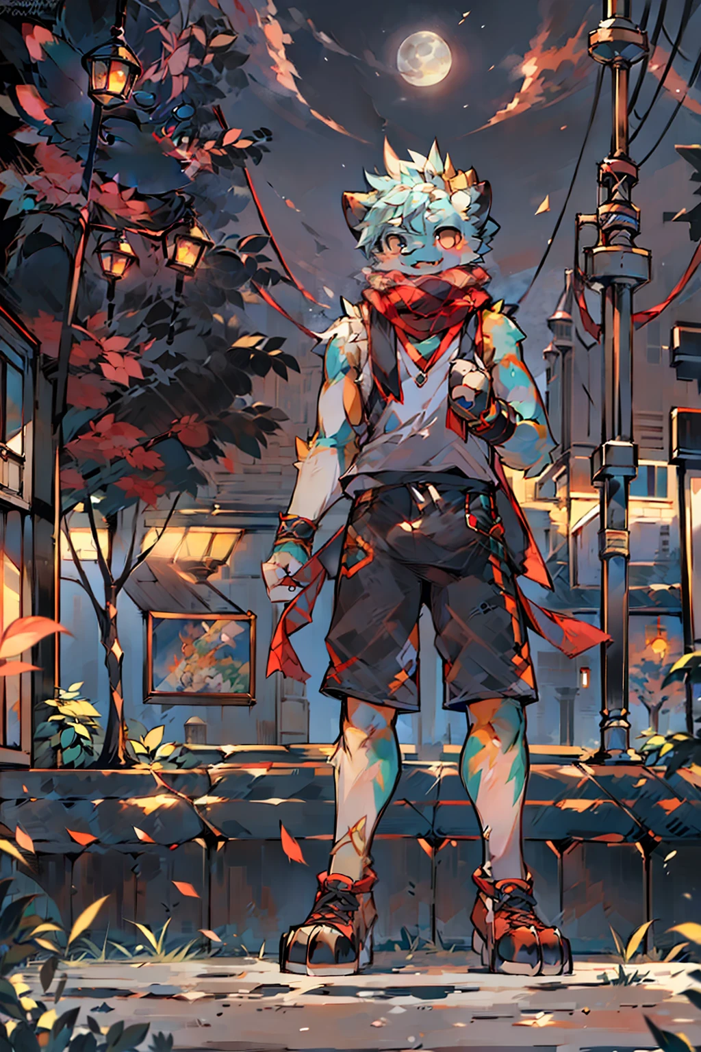 (((1boy, (natsu_dragneel:1.2), scarf, sleeveless, black eyes, firey, with arms up,))) default_outfit, is standing, looking_at_viewer, 独奏, male_focus, Cowboy_shot, closeup portrait, plein air, (natta, murky:1.25), street, (Darkest diffuse style:0.6), (evreka15 style:0.6), top-quality, absurderes, hight resolution, (original), (highly detailed wallpaper), 8k, (color), (trending on artstationh, CGSsociety, pixiv:0.85), ighly detailed, (consistency:1.5), (Beautiful composition:1.2), (动态照明), (Convoluted:1.15), (Symetrical:1.1), (HD:1.25), (​masterpiece:0.9), (by Atey Gaylan and Anton Fadeev:0.9), [light_rays], a moon, (blurry_background, depth of fields:0.5),
Official_Art、