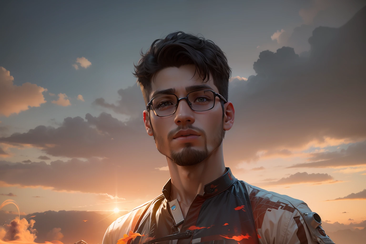 a realistic avatar of a boy, all really looking nothing change same with attached  photo. 4k ultra Hd.