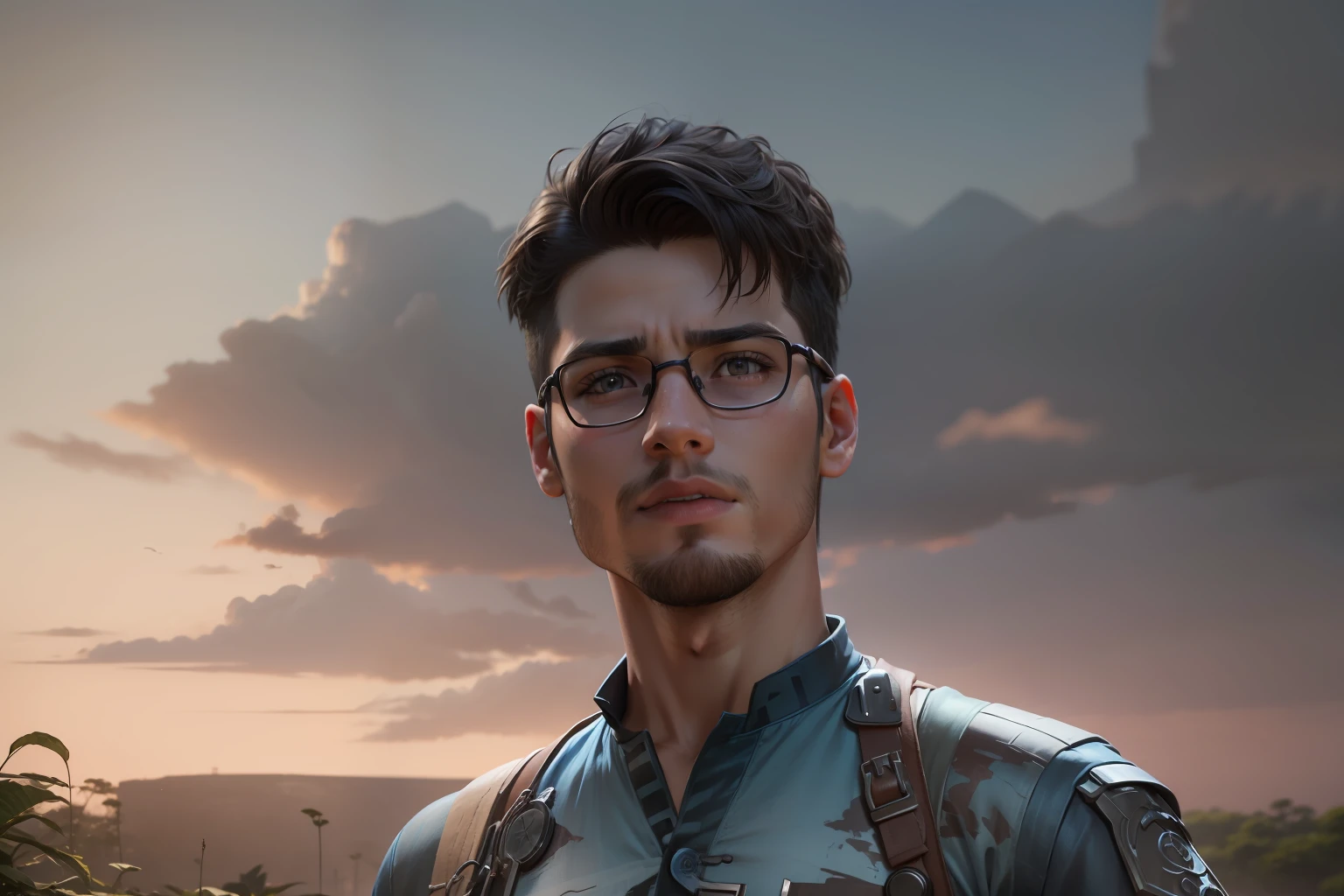 a realistic avatar of a boy, all really looking nothing change same with attached  photo. 4k ultra Hd.