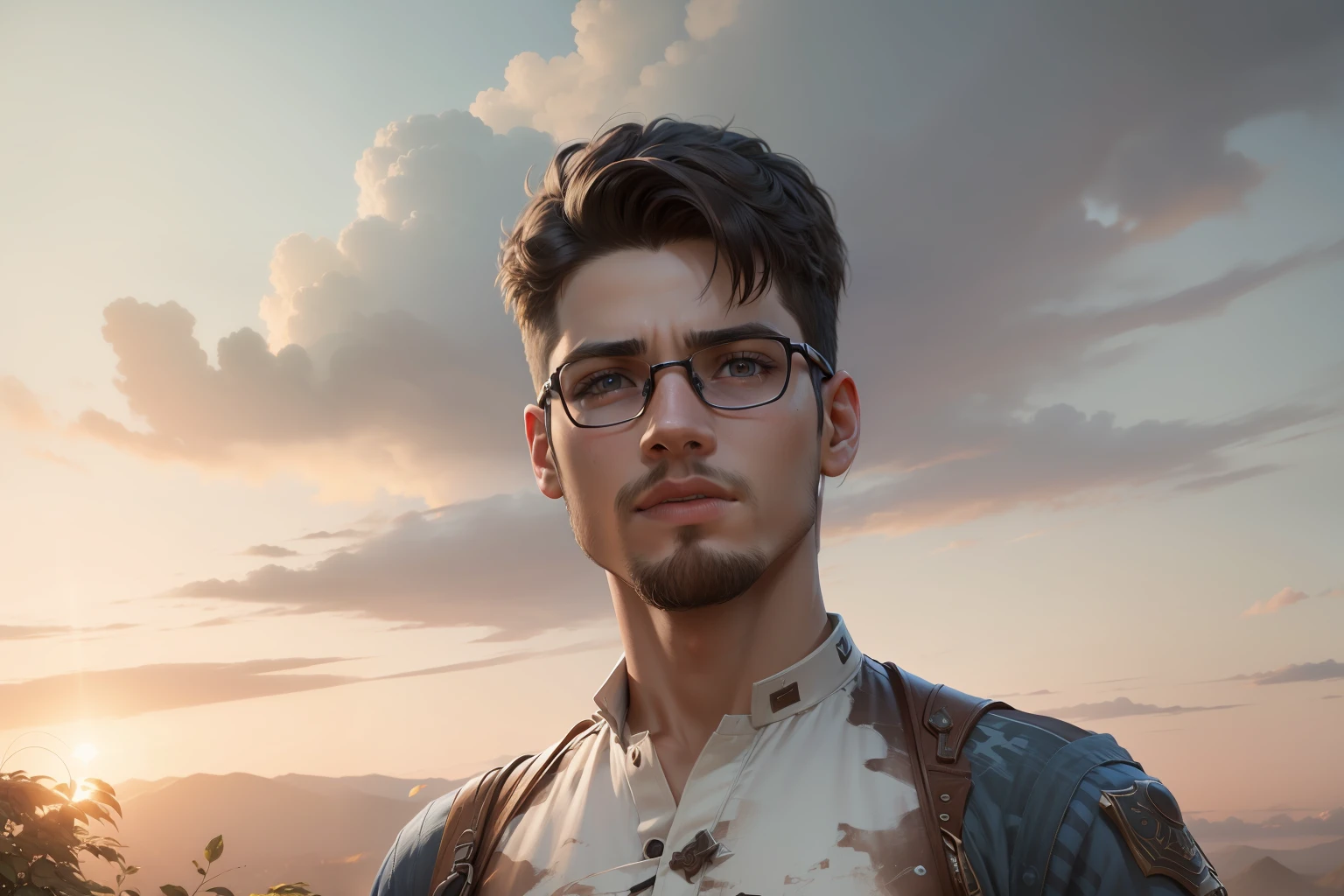 a realistic avatar of a boy, all really looking nothing change same with attached  photo. 4k ultra Hd.