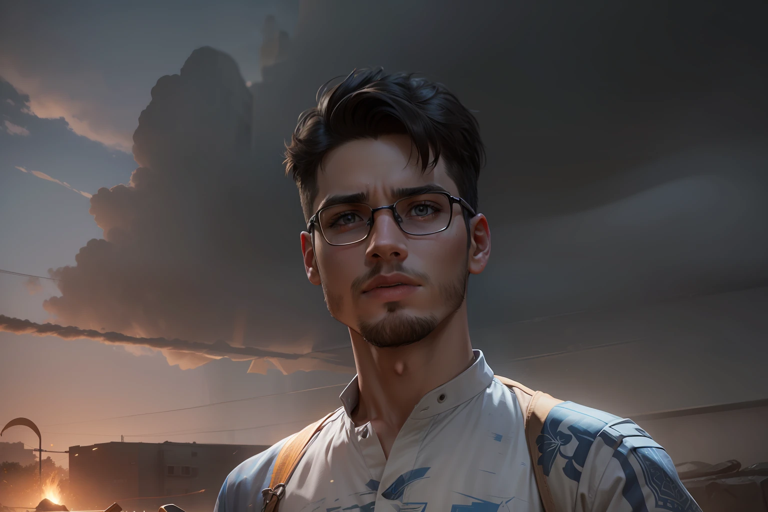 a realistic avatar of a boy, all really looking nothing change same with attached photo. 4k ultra Hd.