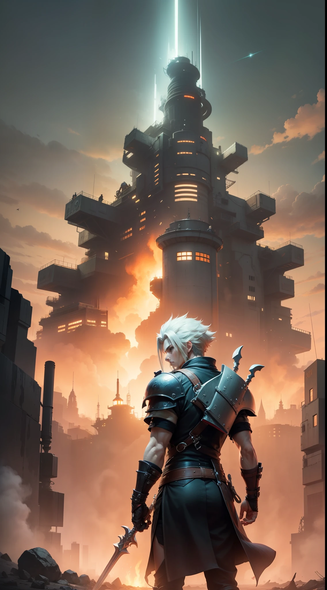 "Venture into the enchanting world of Gaia in the iconic RPG, 'Final Fantasy VII.' Embark on an epic journey alongside Cloud Strife, a former SOLDIER mercenary, and a diverse group of allies, as they strive to thwart the evil plans of the malevolent Shinra Electric Power Company.
Explore the sprawling city of Midgar, a technologically advanced metropolis, and venture beyond into the vast and diverse landscapes of Gaia. From the lush forests of the Gold Saucer to the treacherous depths of the Northern Crater, each location is rich with breathtaking visuals and hidden secrets waiting to be discovered.
Join the fight against the sinister Sephiroth, an enigmatic and powerful warrior with his own mysterious motives. Unravel the complex and captivating storyline filled with political intrigue, personal vendettas, and profound themes of identity, sacrifice, and redemption.
Master the innovative Materia system, allowing you to customize your characters' abilities and unleash devastating magical attacks in thrilling turn-based combat. Engage in dynamic and strategic battles, where teamwork and clever tactics are key to success.
Experience a beautiful and emotive musical score composed by the legendary Nobuo Uematsu, enhancing the game's emotional depth and atmosphere.
As you progress through the epic narrative, forge bonds with your companions and witness their growth and development, both as individuals and as a cohesive group.
Prepare for a roller-coaster of emotions as 'Final Fantasy VII' immerses you in a world filled with heartache, joy, and awe-inspiring moments. Revisit this timeless classic and rediscover the magic that has made it a beloved and influential game for generations of players."