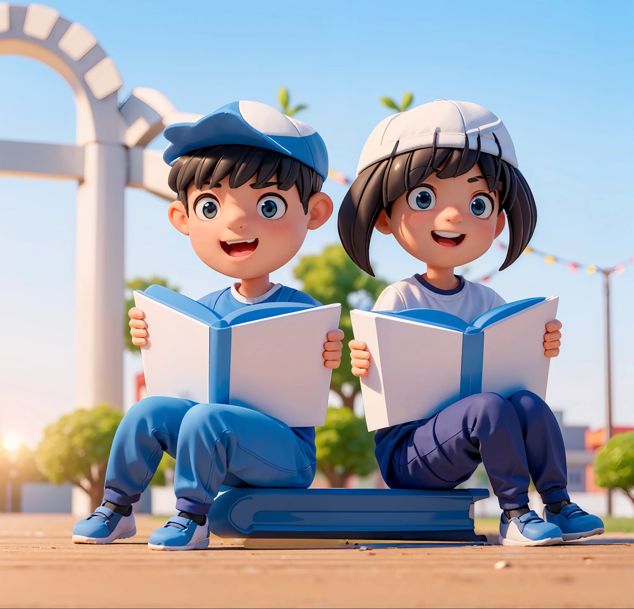 A boy (in the picture ratio 1:2), school uniform, school playground, running track, crossing the finish line, victory, joy, joy, perfect quality, clear focus, (Masterpiece: 1.2) (Realistic: 1.2) (Bokeh) (Best quality) (Detailed skin: 1.3) (Intricate details) (8K) (Detail eyes) (Sharp focus), (Happy)