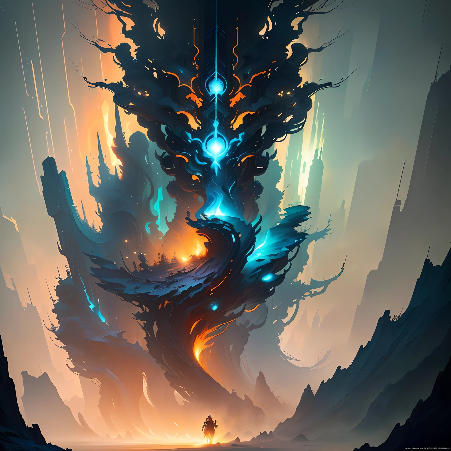 photo, portrait, a god floating on fire [a discovery of a wormhole leads to new worlds|a cursed prince must marry a void], [scifi:fantasy:0.6] cinematic Lighting, detailed background, centered, styled in Michael Bay, insanely detailed, high definition , concept art , digital art , vibrant, (the most beautiful art in the world:1.2),(V0id3nergy:1.3)