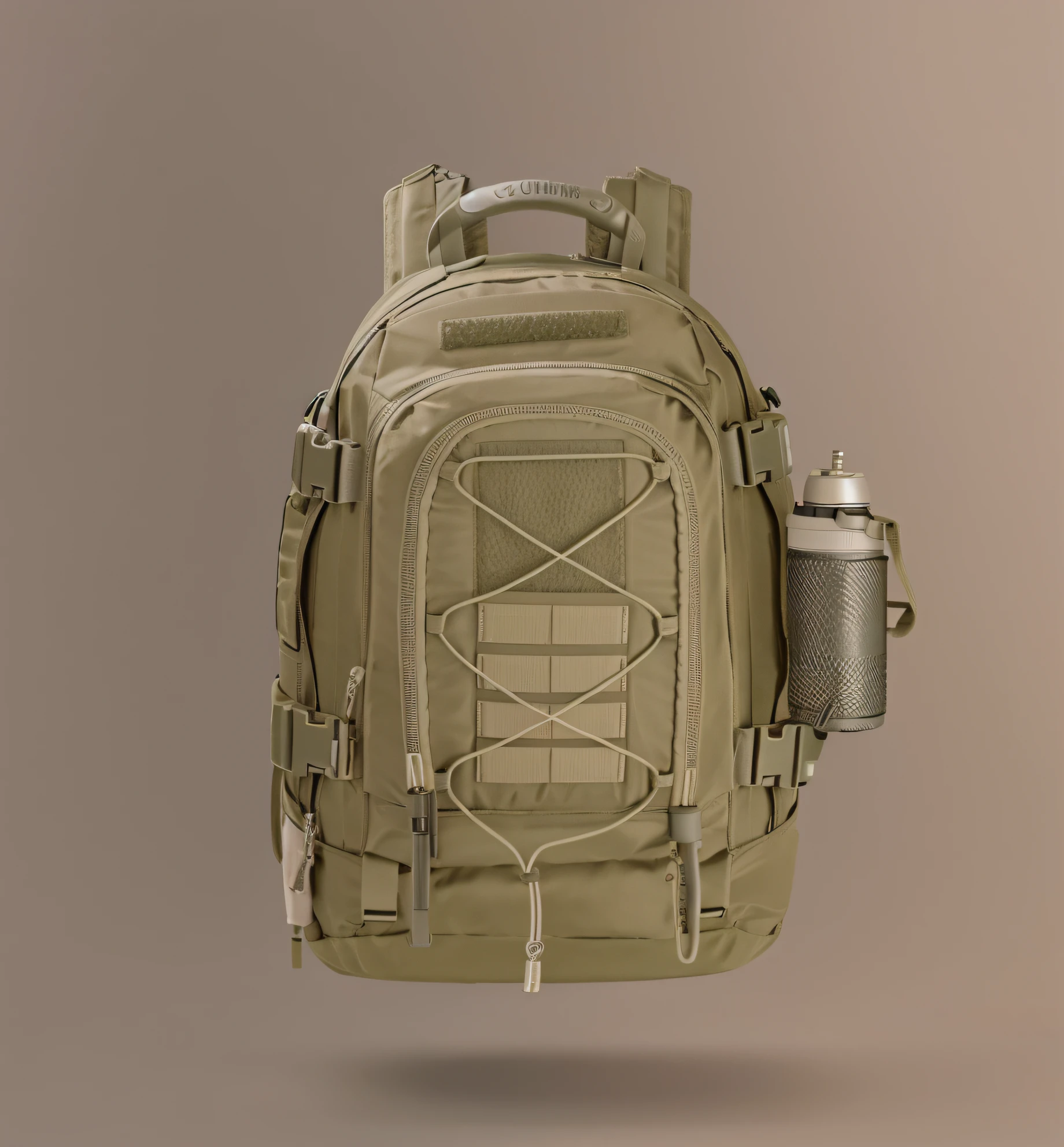back pack hovering in air casting realistic shadow, 8k details, canon 5d, 50mm