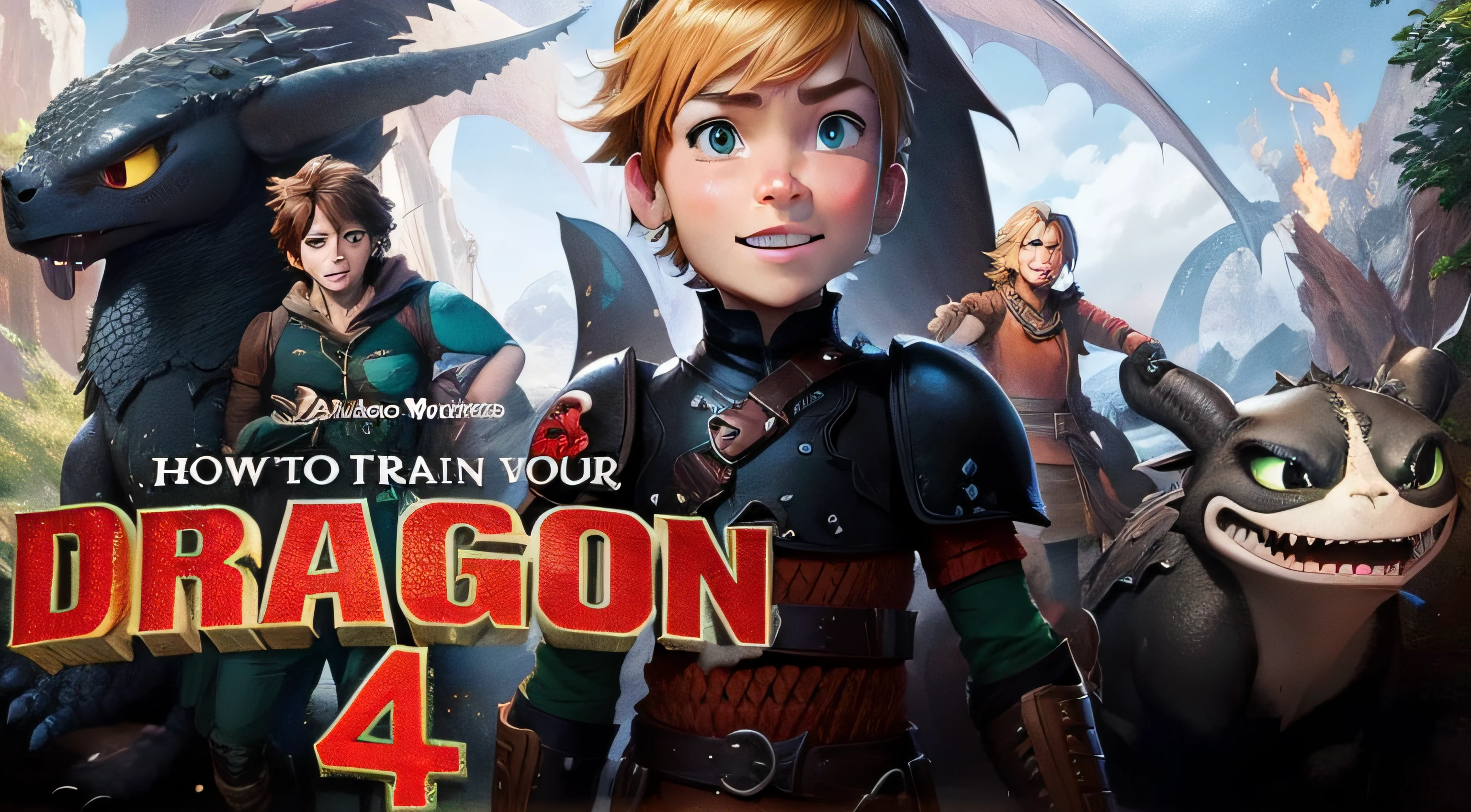 animation, How to Train Your Dragon 4