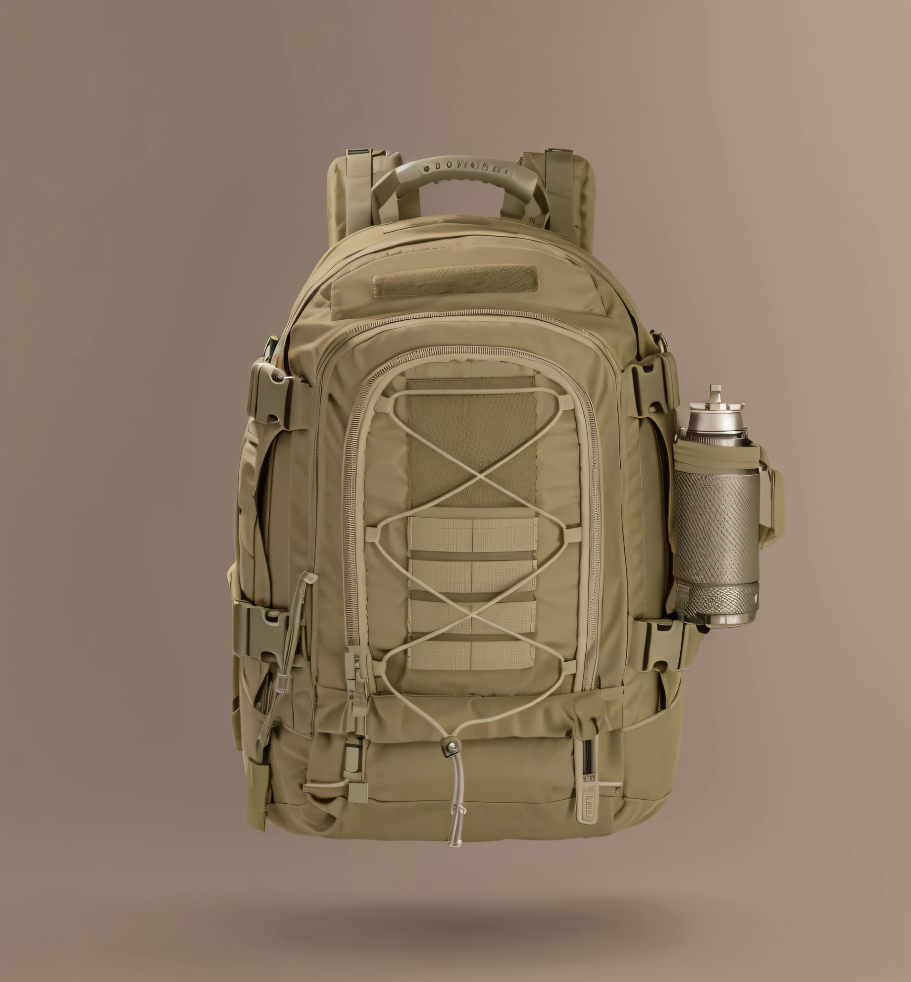 back pack hovering in air casting realistic shadow, 8k details, canon 5d, 50mm