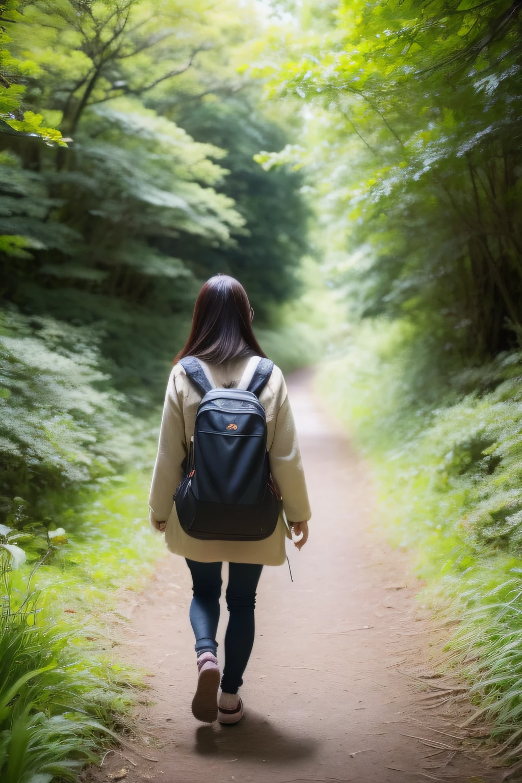 Young Japan woman entering the animal path、terroral、Someone help me！！、Solitude、