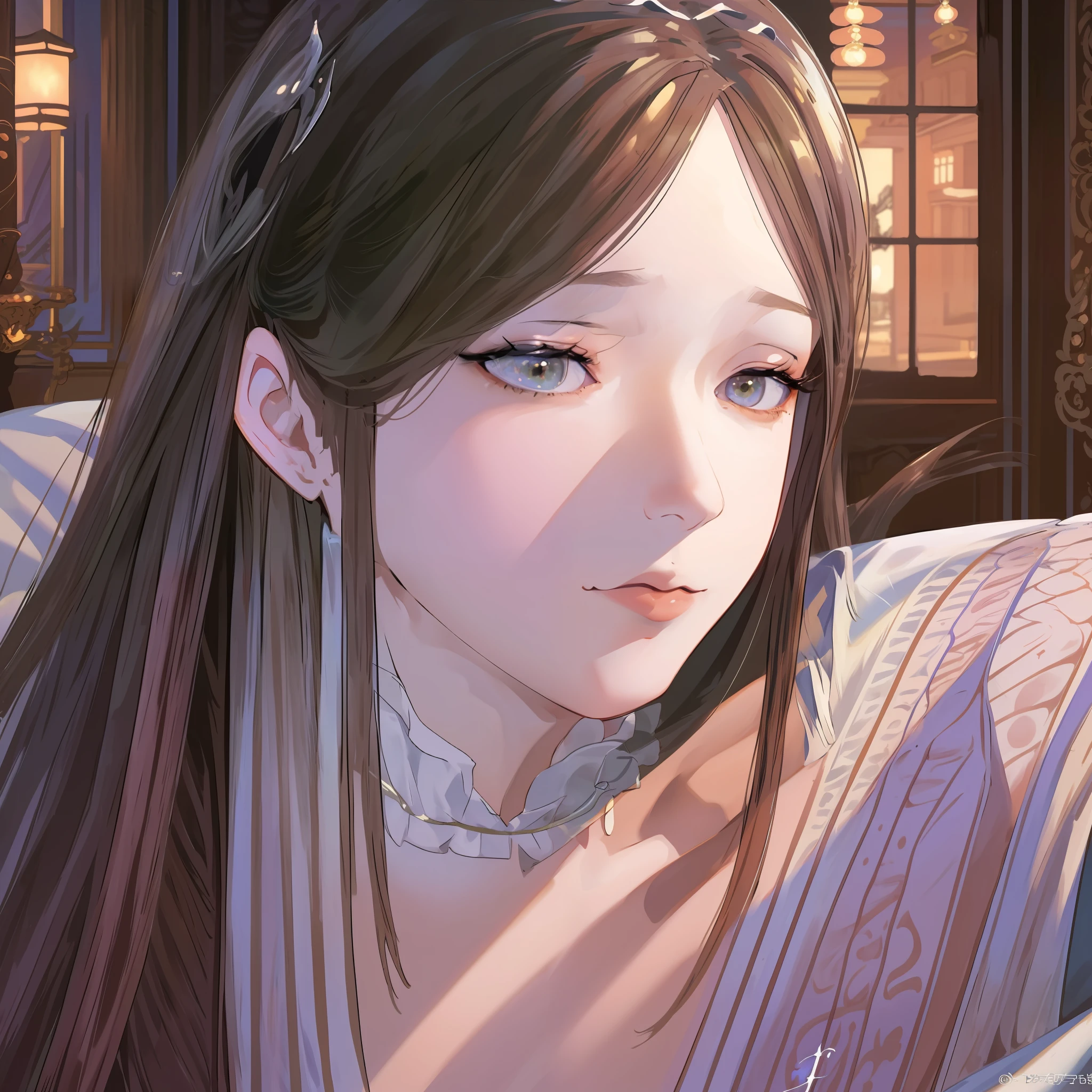 ((mature female, masterpiece, mistress, goddesses)),(( masterpiece: 1.2)),super-detailed, super high resolution, High best quality, 4K, 独奏, ,extremely exquisite and beautiful,illustrations, masterpiece,(illustrations),(high-resolution),Sleep in bed