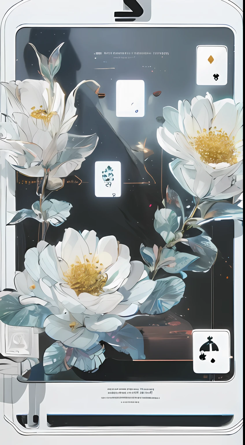 (((Beautiful border))),the detail,Meticulous details,beautiful flowers,(Quadrilateral border),(((Cards))) ,1个Giant Breast Girl,rich colours, Best quality at best, Beautiful elements, A high resolution, 4K, 8K,white backgrounid, industrial design, studio lit, C4D, OC renderer, Clean shadows, 4K
