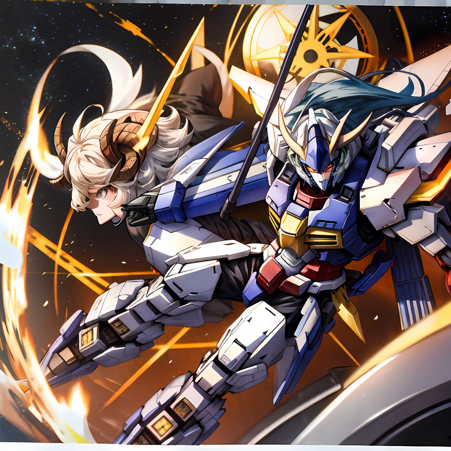 Zodiac sheep mecha