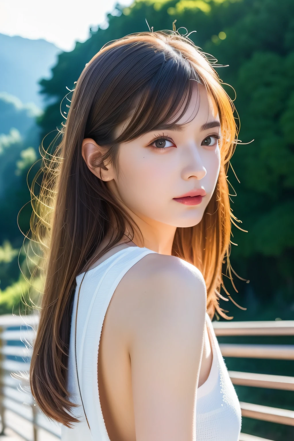 Close up photo of a girl、Brown hair、、Hot spring in the background、Natural hot springs
Highest Quality、realisitic、Photorealsitic、(intricate detailes:1.2)、(delicate detail)、(ciinematic light、best quality backlight)、Clear Line、foco nítido、Lifelike face、Detailed face
Unity 8K Wallpapers、超A high resolution、(Photorealsitic:1.4)、looking at the viewers、full body Esbian、(In the street)、(Casual wear)、(full body Esbian)、the pose、