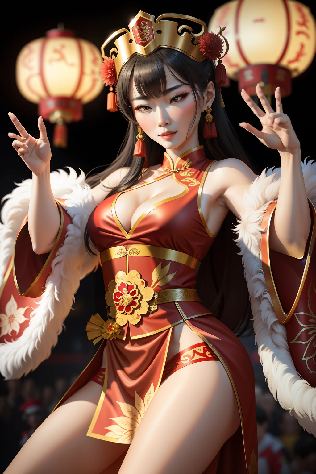 Lion Dance, Chinese Style, Lingnan, Peking Opera