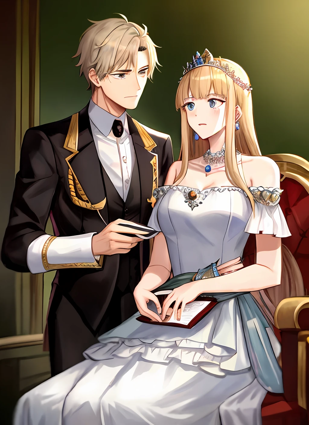 A weak and uncontrollable ancient gentle male protagonist and a deeply pampered princess Her Royal Highness