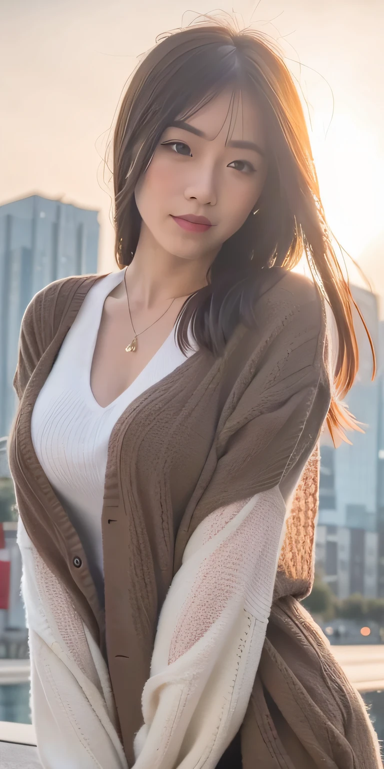 dvArchModern, 85mm, f1.8, portrait, photorealistic, hyperrealistic, orante, super detailed, intricate, dramatic, sunset lighting, shadows, high dynamic range