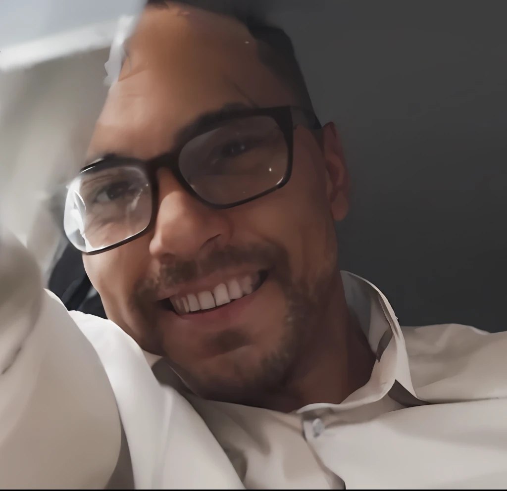 Realistic, (masterpiece, best_quality:1.1), a man wearing glasses standing in front of a glass door with a cross on it, zegna, Drop+7, Double vents, Notch lapels, Flap pockets, 2-button closure, Fully lined, Deconstructed, 100%+Wool, Grey, suits, young, wearing a undercloth and tie, oxford knot