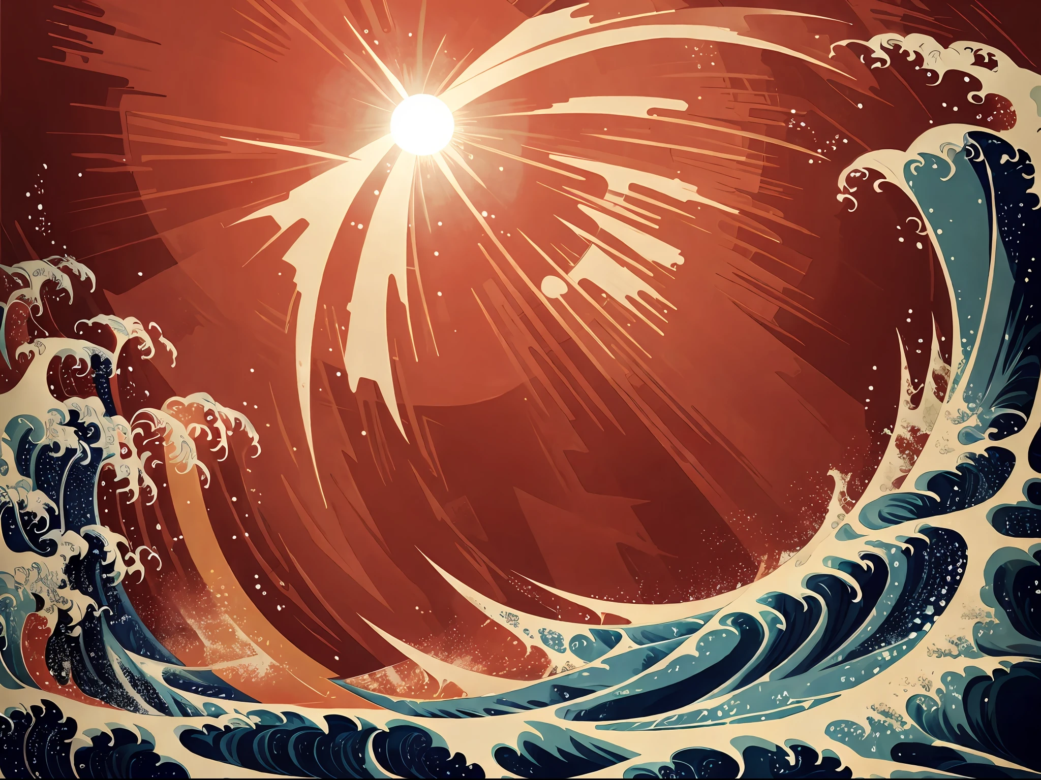 greatwave red sun