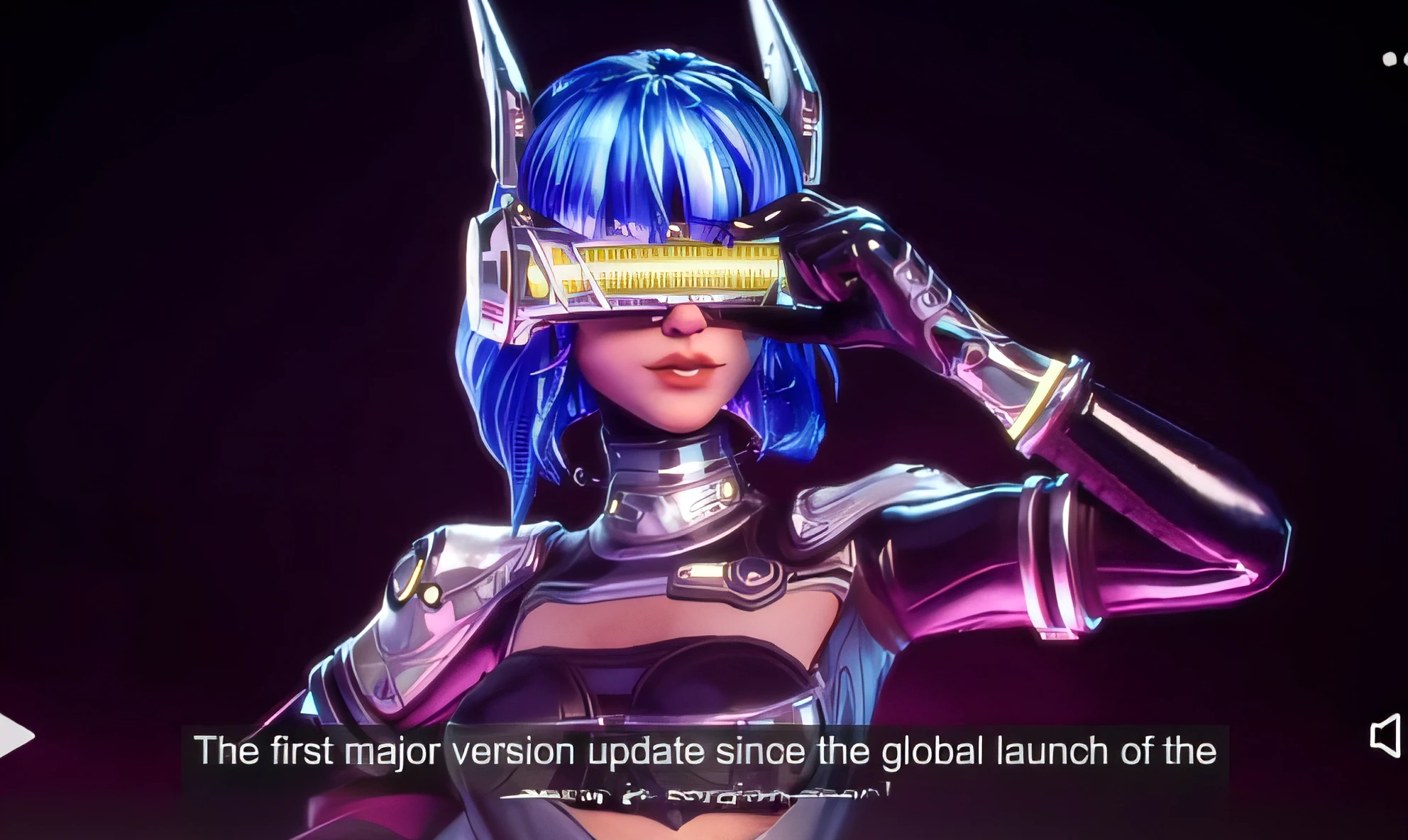 um close up de uma pessoa com uma roupa futurista segurando um celular, unreal motor render saint seiya, novo personagem, Detalhes do caractere 8K, menina em mecha cyber armor, Personagem de videogame Katana Zero, Motor irreal : : maquiagem rave, 8 k uhd detalhes do caractere, Captura de tela do videogame de 2020, Artgerm ; motor 3d unreal