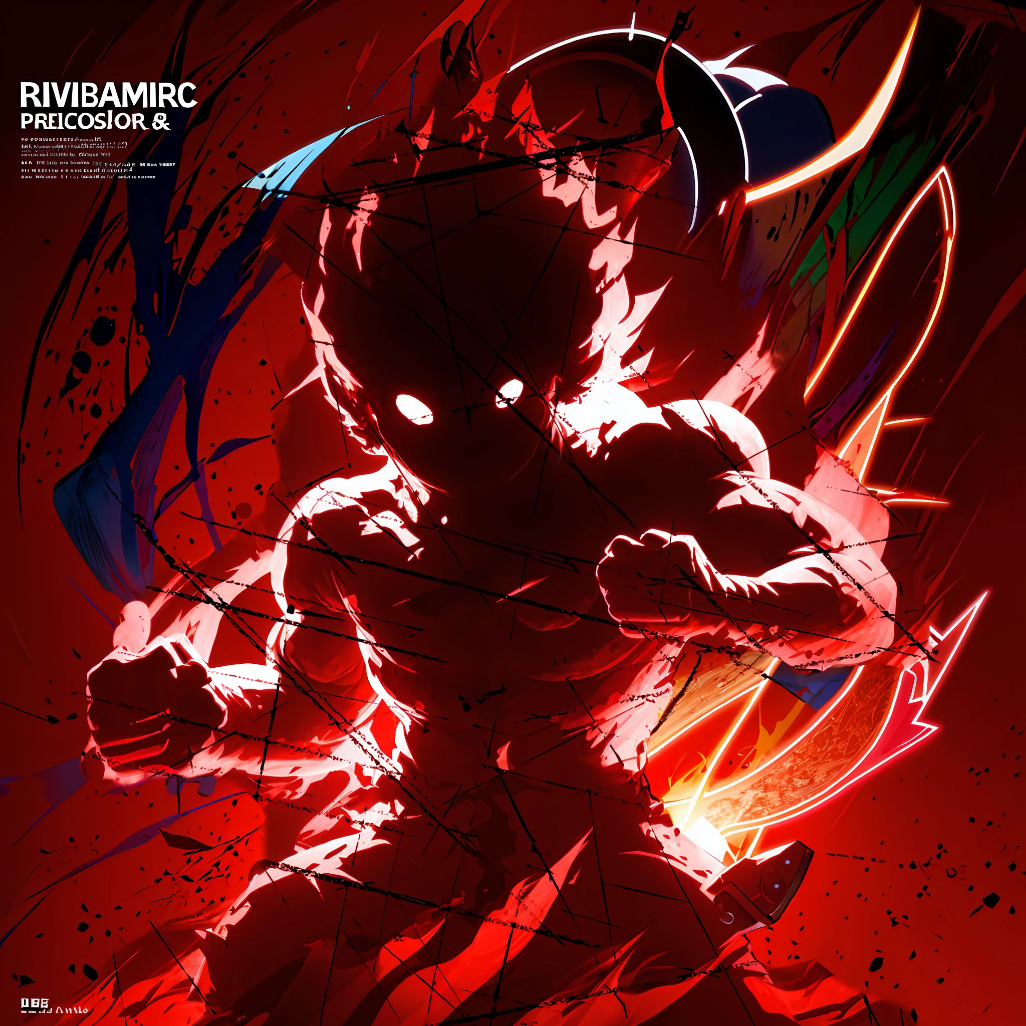 titles，charactor，Music cover，poster for