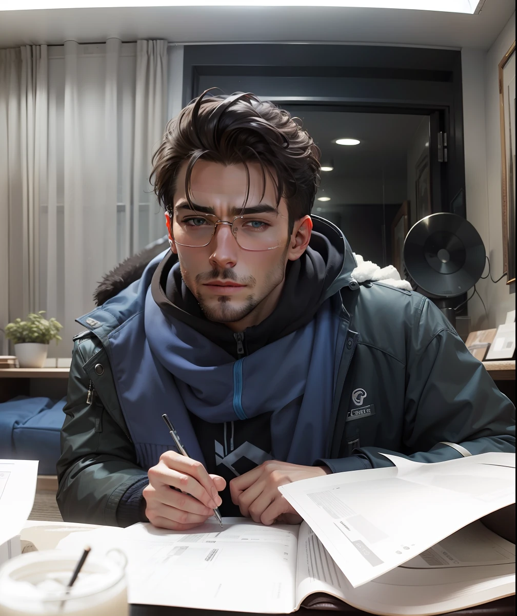 Handsome,Cold,relaxed