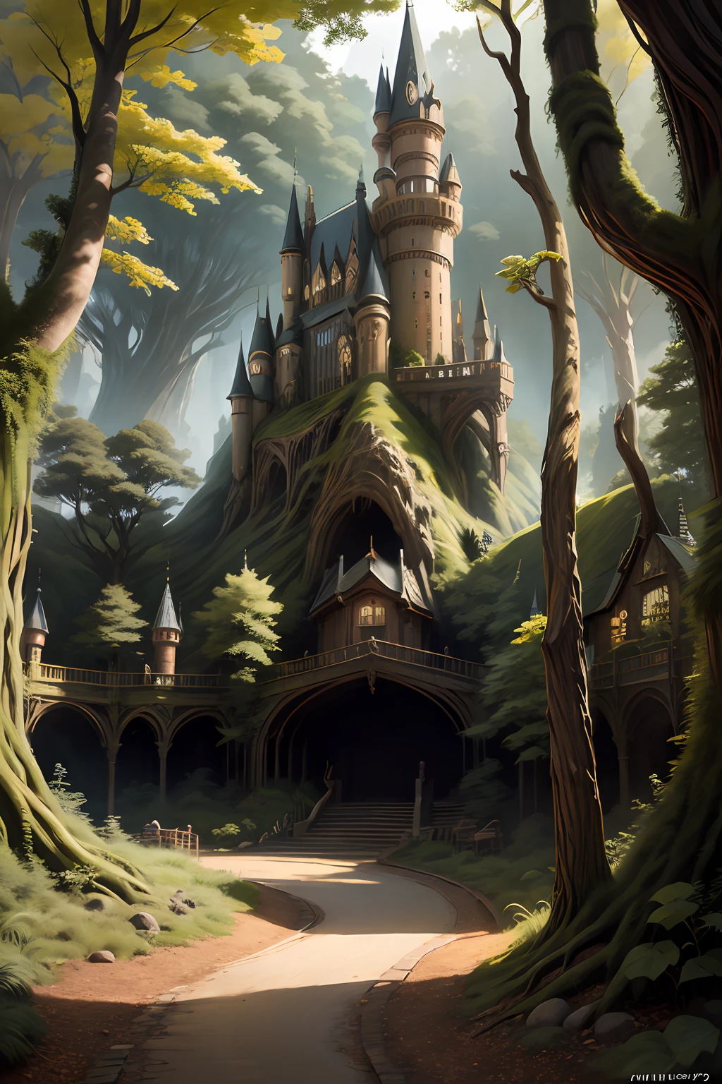 A mirkw00d hogwarts