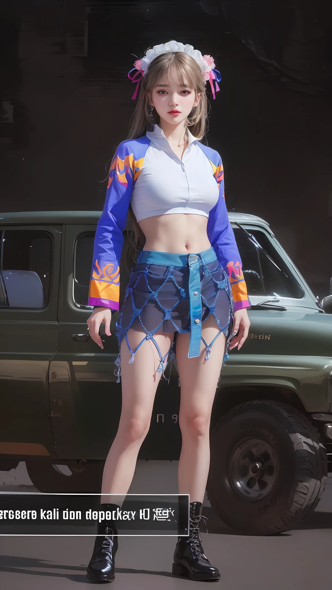 (8k, RAW photo, photorealistic:1.25) ,( lipgloss, eyelashes, gloss-face, glossy skin, best quality, ultra highres, depth of field, chromatic aberration, caustics, Broad lighting, natural shading,Kpop idol) looking at viewer with a serene and goddess-like happiness,