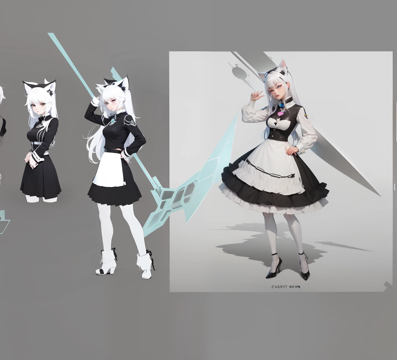 Cat Ear Woman