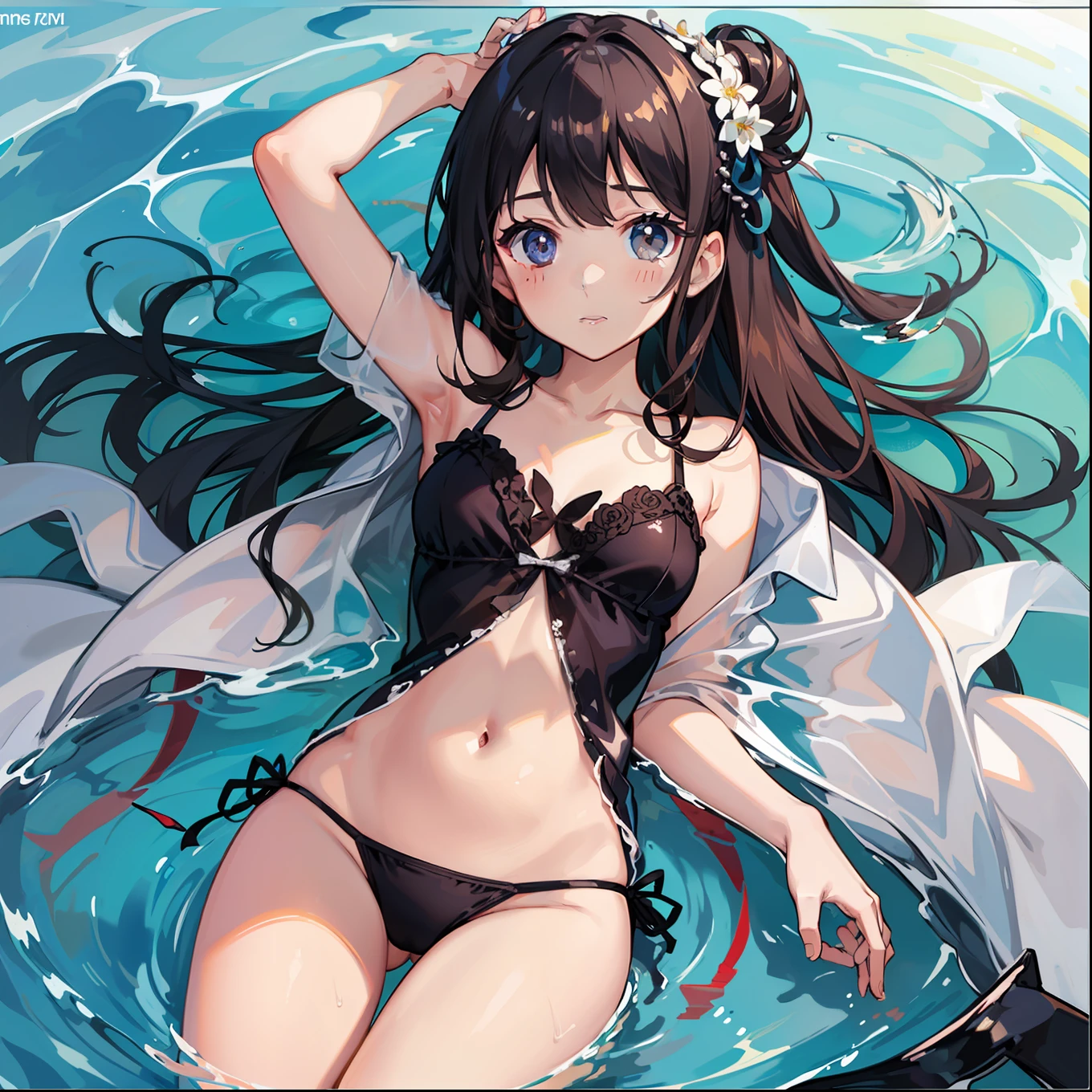 Cute  s　top-quality　​masterpiece　Normal five fingers　Lustrous hair 　swim wears　swimming pools