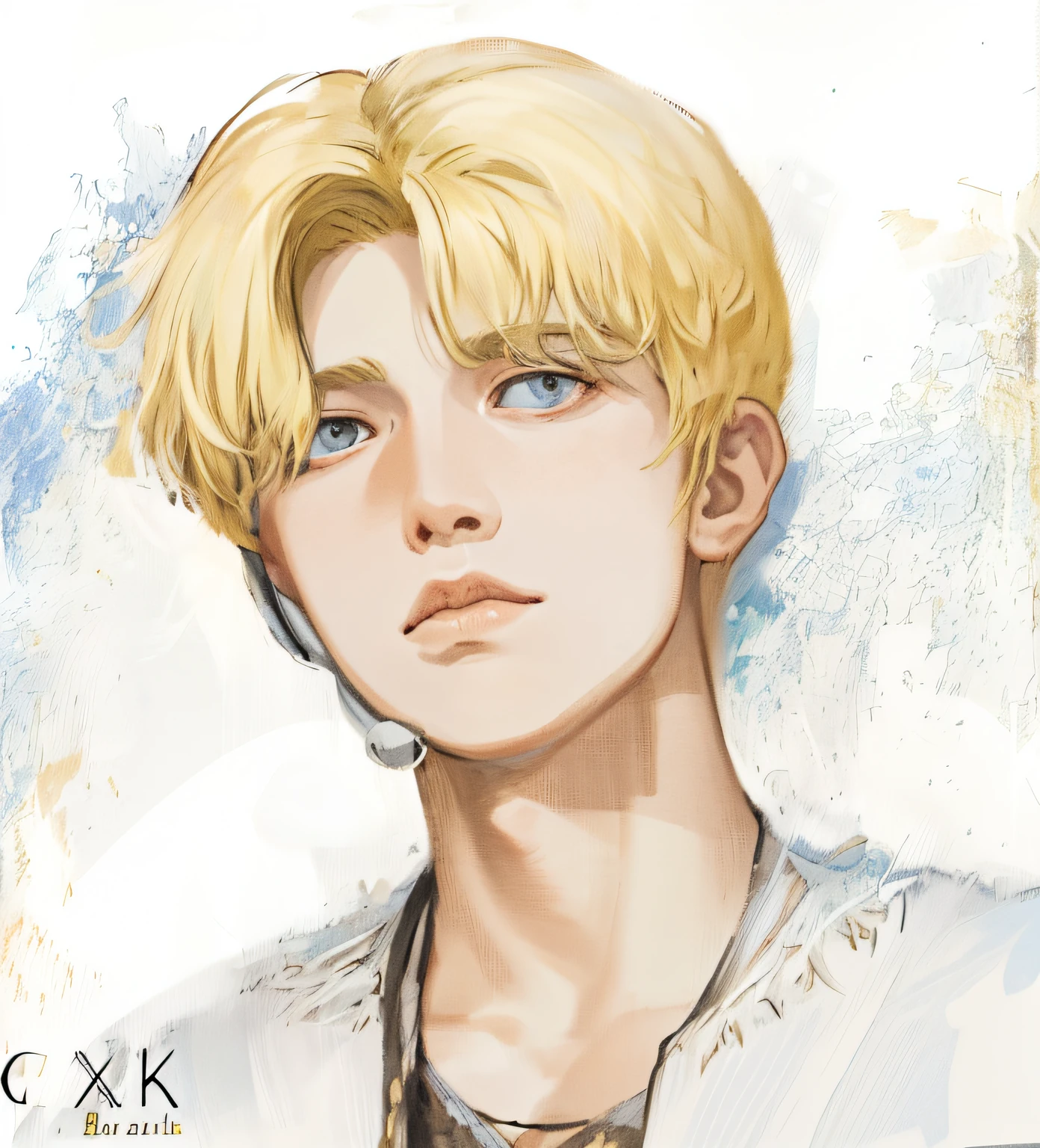 tmasterpiece,best qualtiy,realisticlying,(blond hairbl)