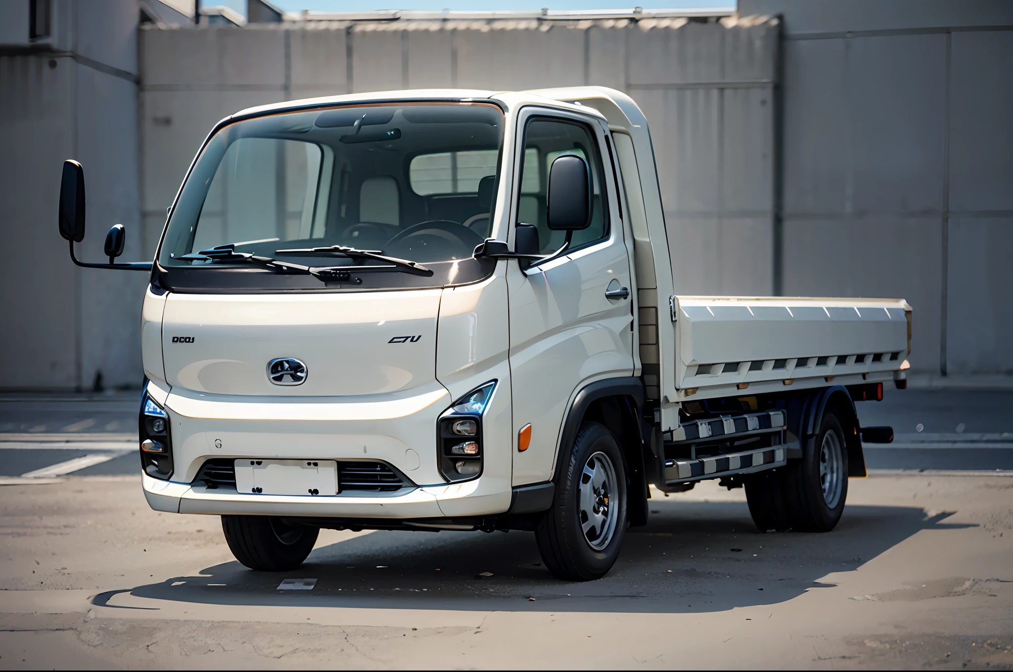 8K,hyper HD,mid day,城市,Detailed details,White car paint,Simple body lines,rendering by octane。