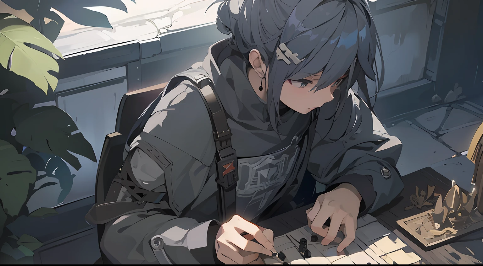 Anime characters sit at tables holding chessboards, Kantai collection style, from girls frontline, girls frontline style, From the night of the ark, Fine details. Girl Front, Girls Frontline CG, arknight, Detailed digital anime art, Guviz, Guviz-style artwork, Girl Front, anime mecha aesthetic, Tsutomu Nihei style