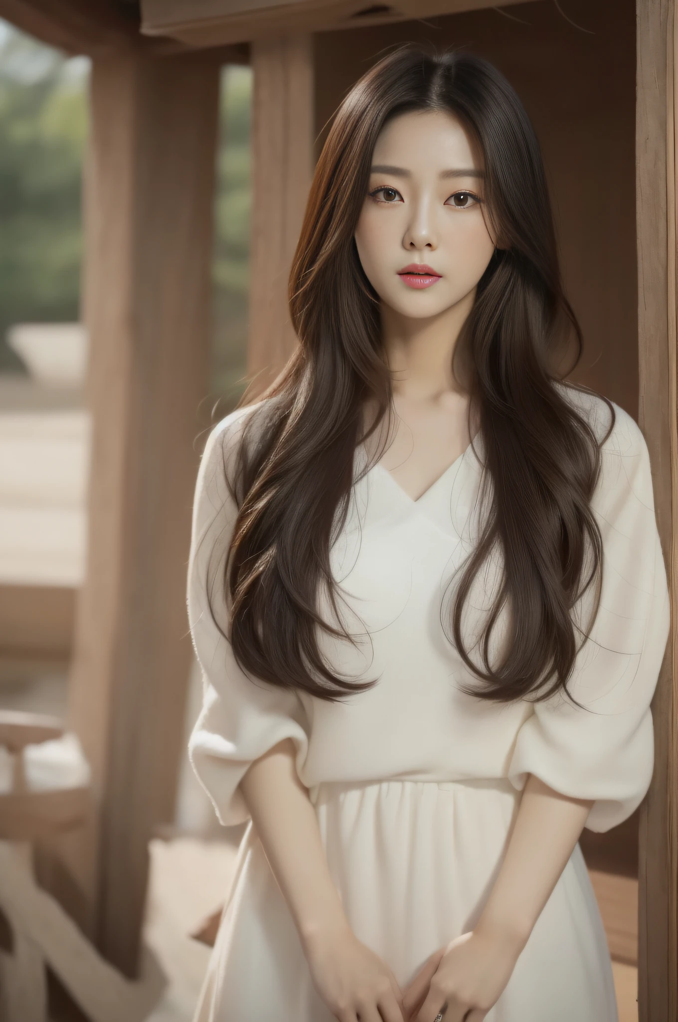 Asian women with length, Dark hair and white top., beautiful Korean girl, beautiful Korean girl, hwang se - on, beautiful south korean woman, female actress from korea, cute korean actress,