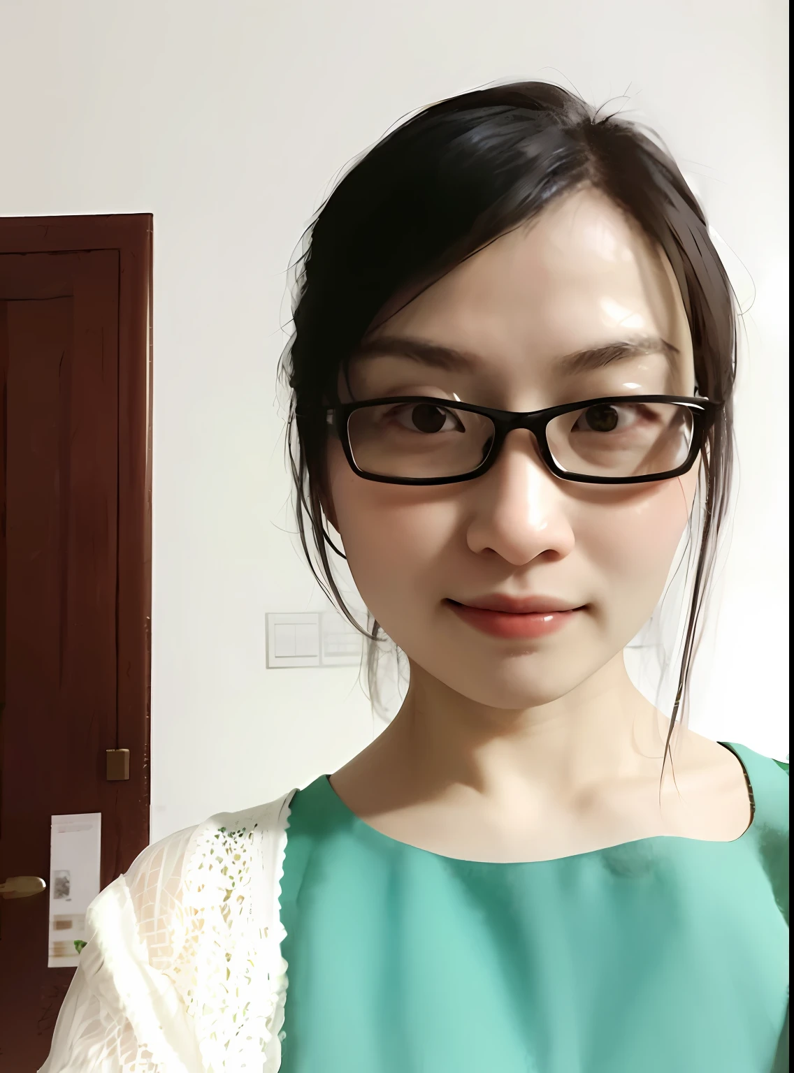 There was a woman wearing glasses and a green dress holding a cell phone, Zhang Pengzhen, Li Zixin, wenfei ye, xintong chen, author li zhang, Qiu Fang, xiaofan zhang, zhelong xu, Lin Qifeng, jinyiwei, xue han, 2 , Eat Zhuoxin, Wang Qichao