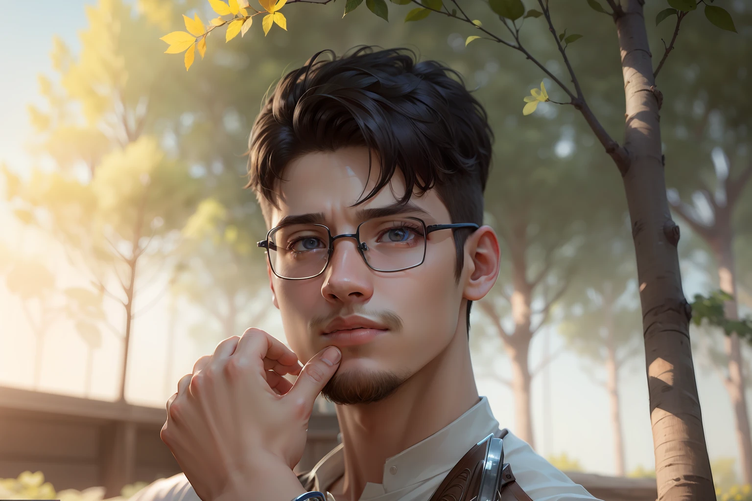 a very realistic avatar of a boy with high definition quality everything looking realistic and natural., create an avatar in which everything similar with attached photo nothing changed looking masterpiece, and face must be clear and brighen and background. 4k ulra Hd