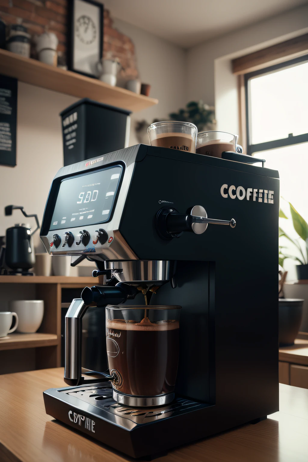 Copunk coffee machine
