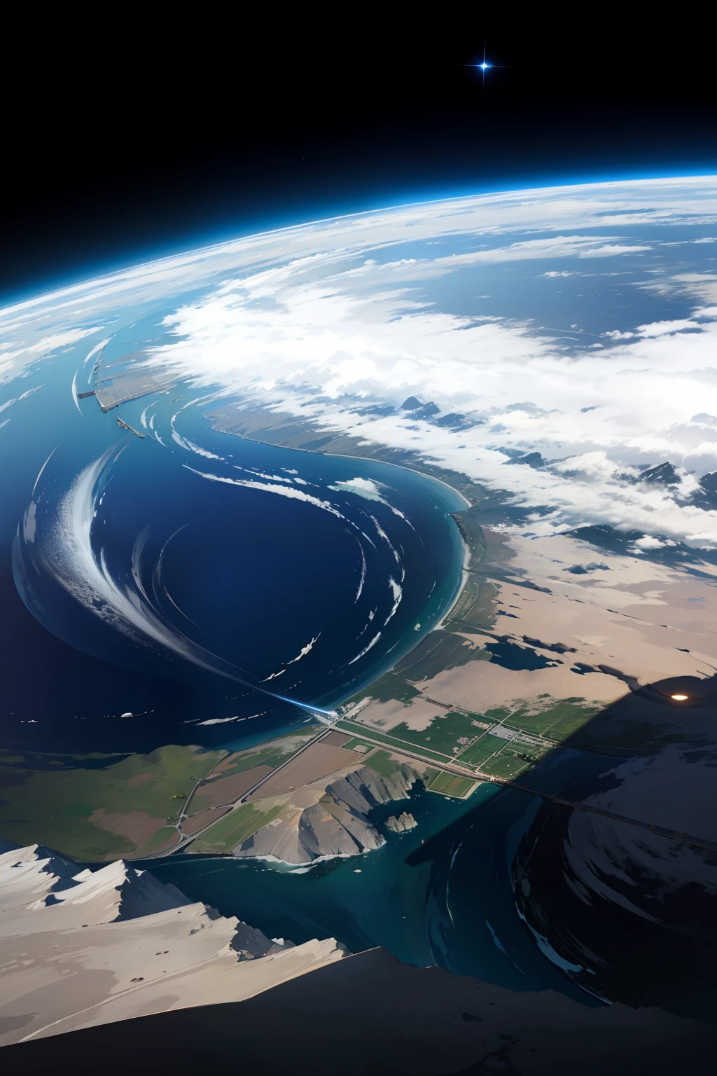 High quality, Earth as seen from the Moon,animations, landscape