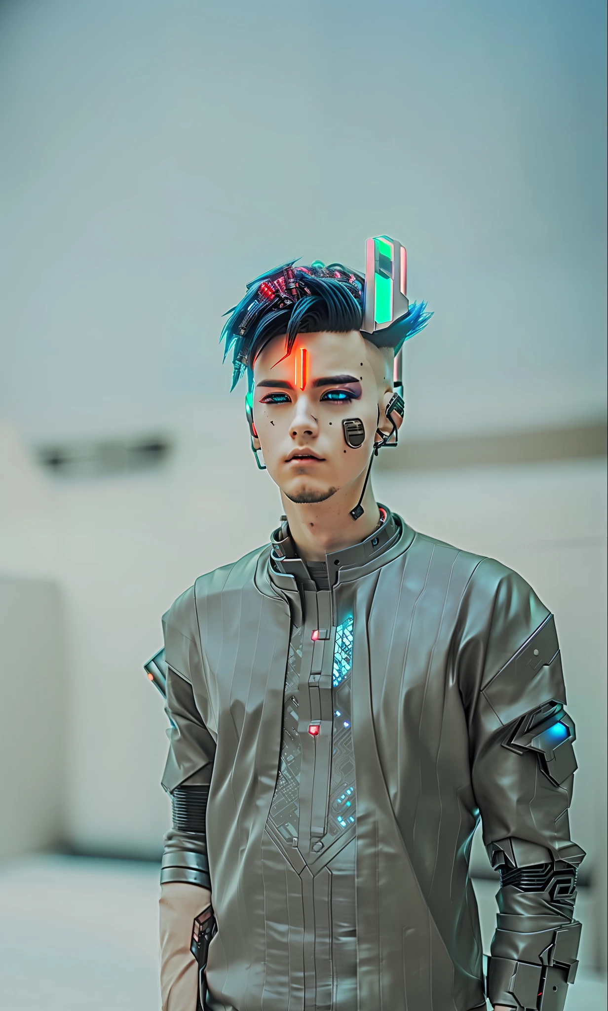 Cyberpunk , anime boy