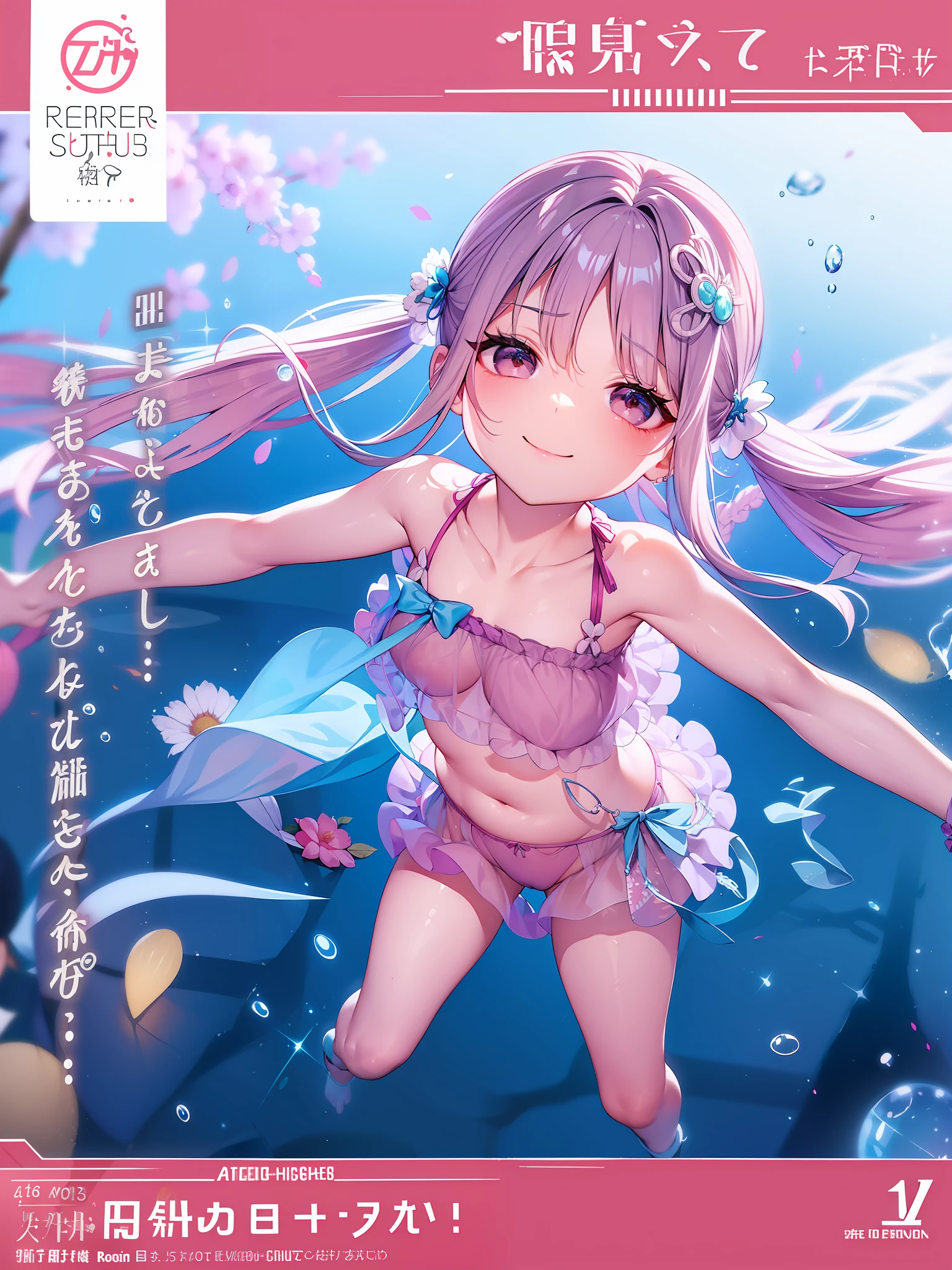hightquality、masutepiece、Clean face、mekosji、invisible clothes、Opening legs、very transparent clothing、very transparent underwear、Open your legs、Open your legs on your back、Opening legs、Open your legs in an M shape、Chignon、A smile、plump thighs、Navel out、Perforated lingerie