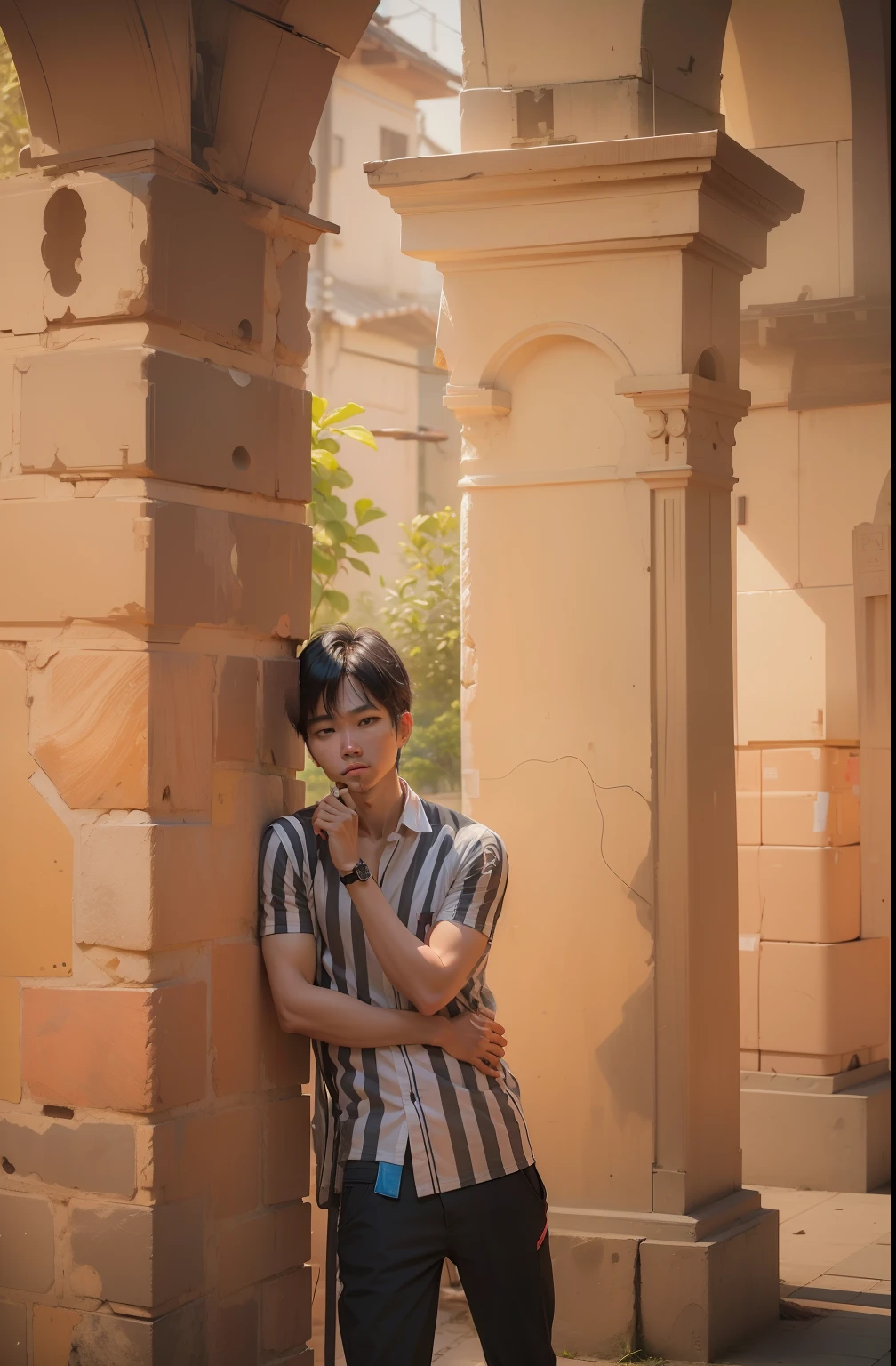 I wan to convert my real image to ai generate image