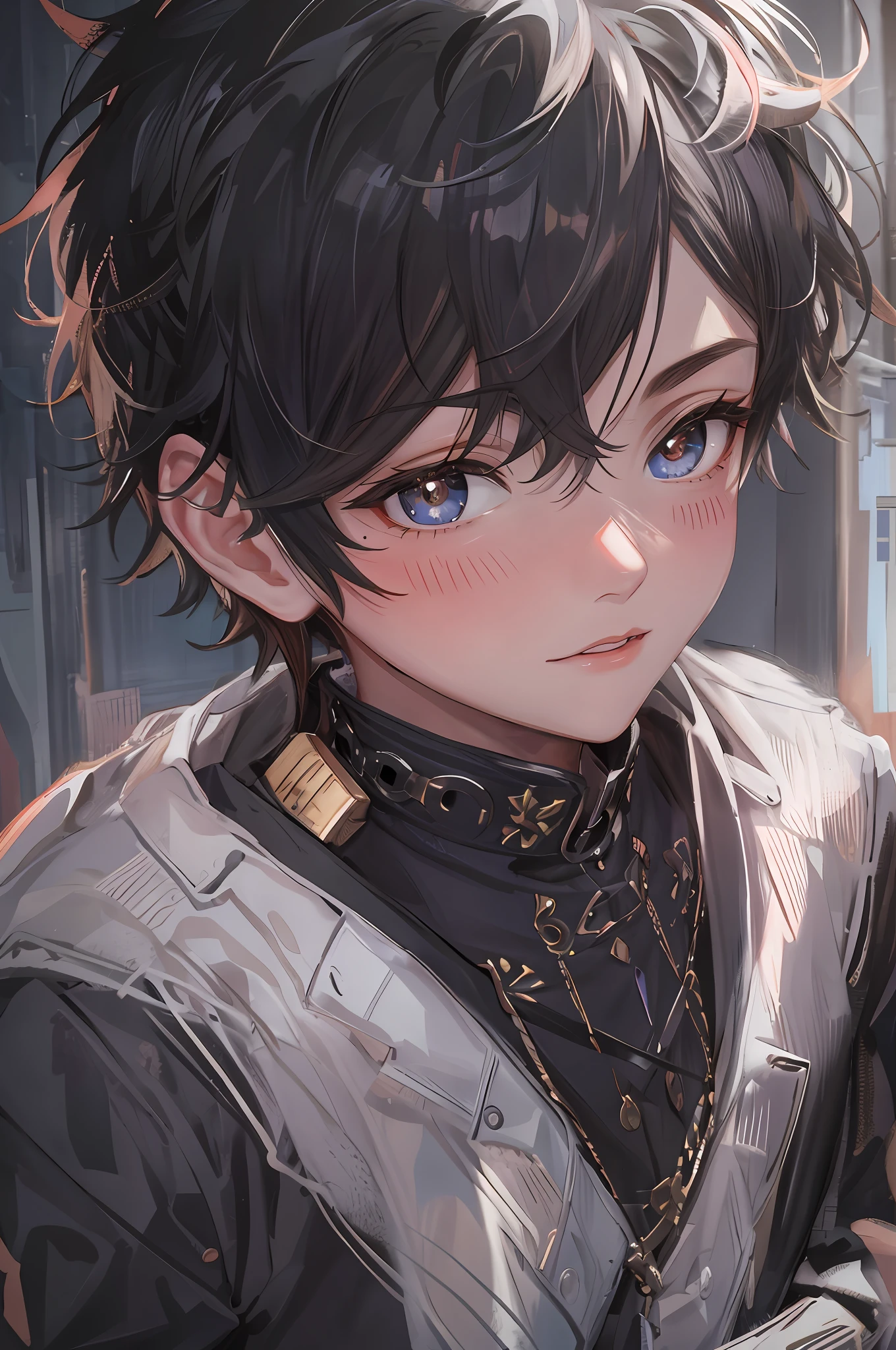Brown pupils