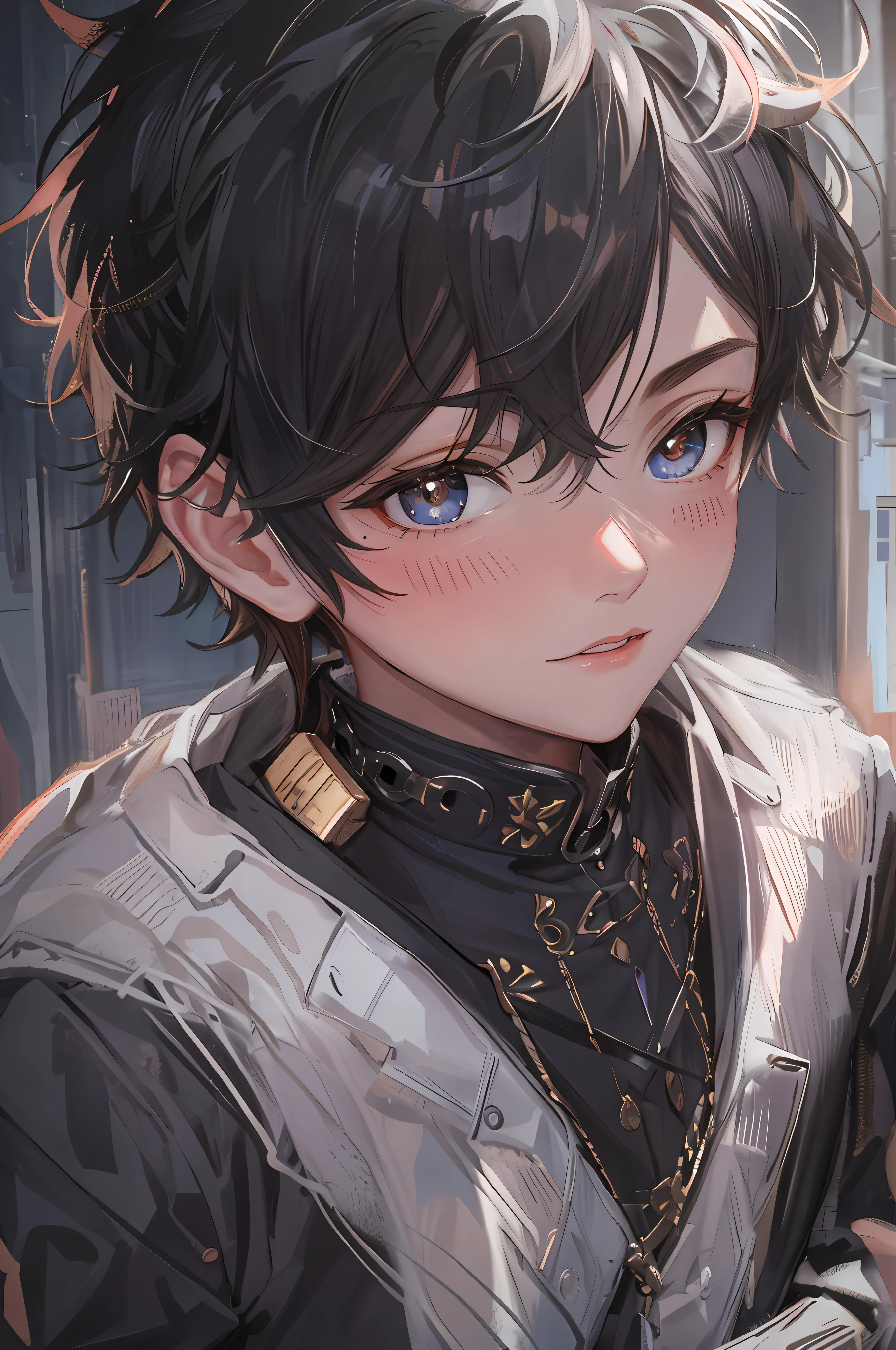 Brown pupils